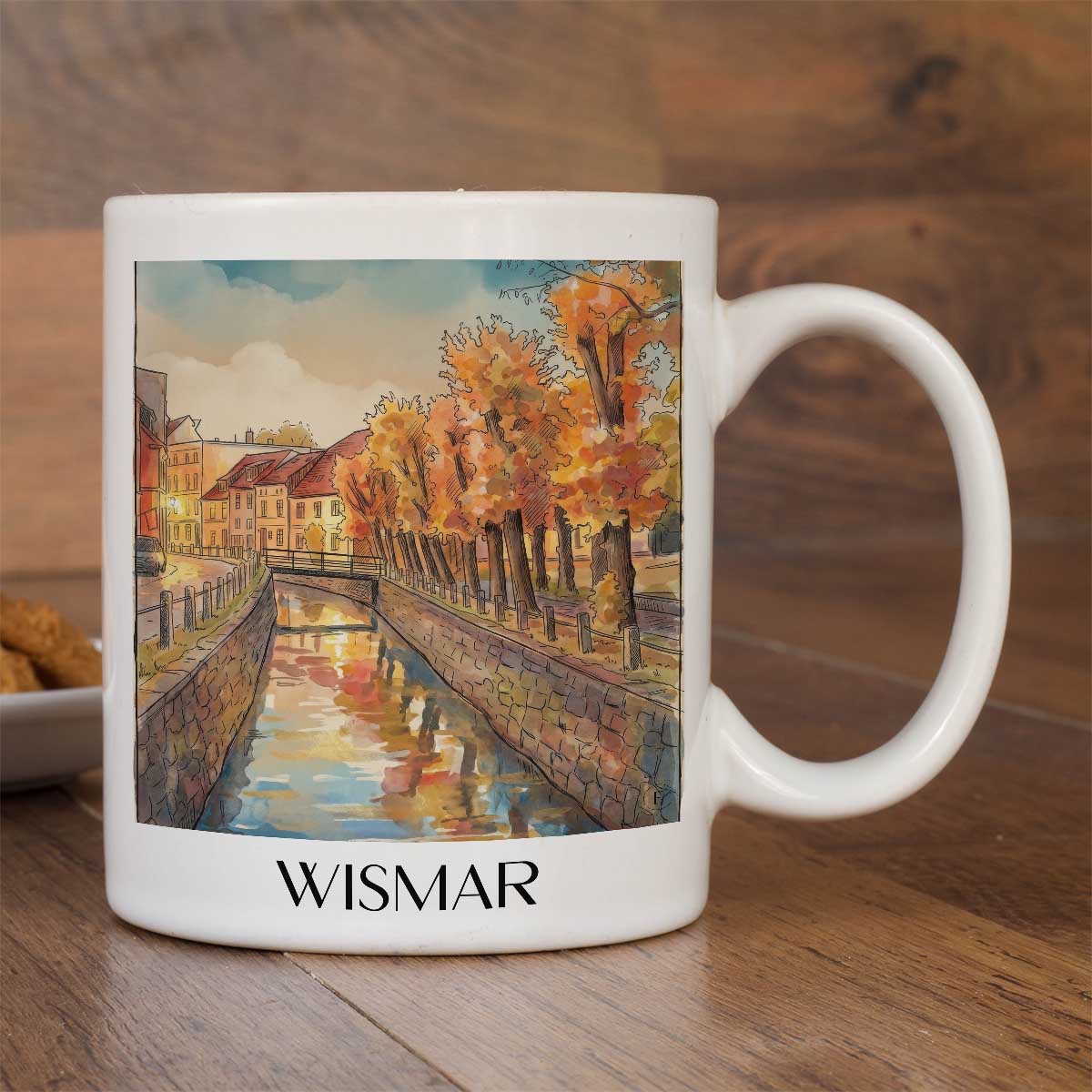 wismar-(bei-nacht)-mecklenburg-deutschland-kaffeebecher-aquarell