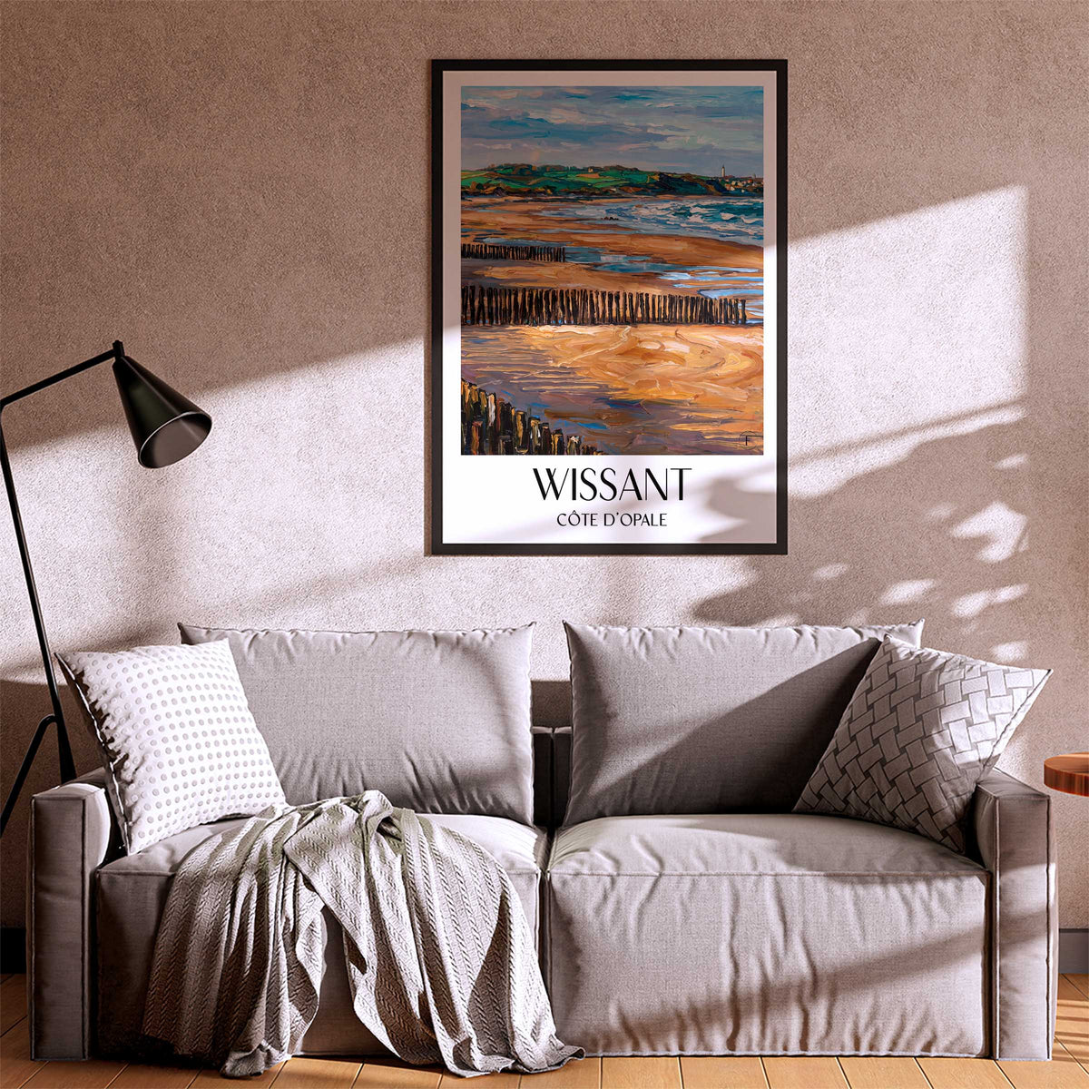 wissant-côte-d'opale-frankreich-poster-oil-painting-oelgemaelde