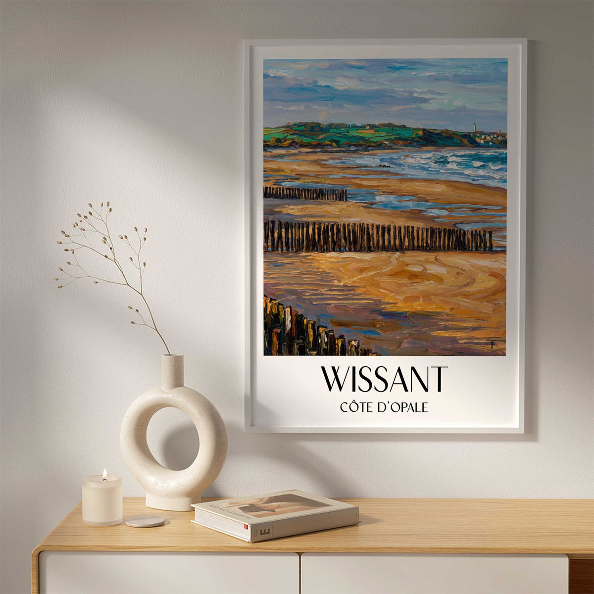 wissant-côte-d'opale-frankreich-poster-oil-painting-oelgemaelde