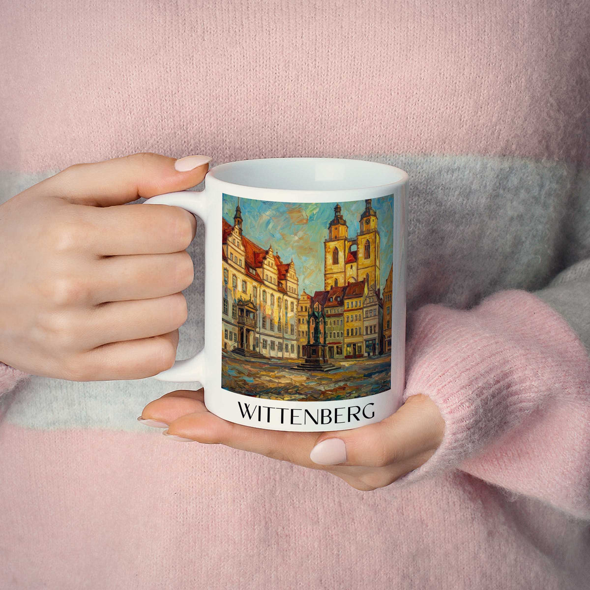 wittenberg-elbe-deutschland-kaffeebecher-oil-painting-oelgemaelde