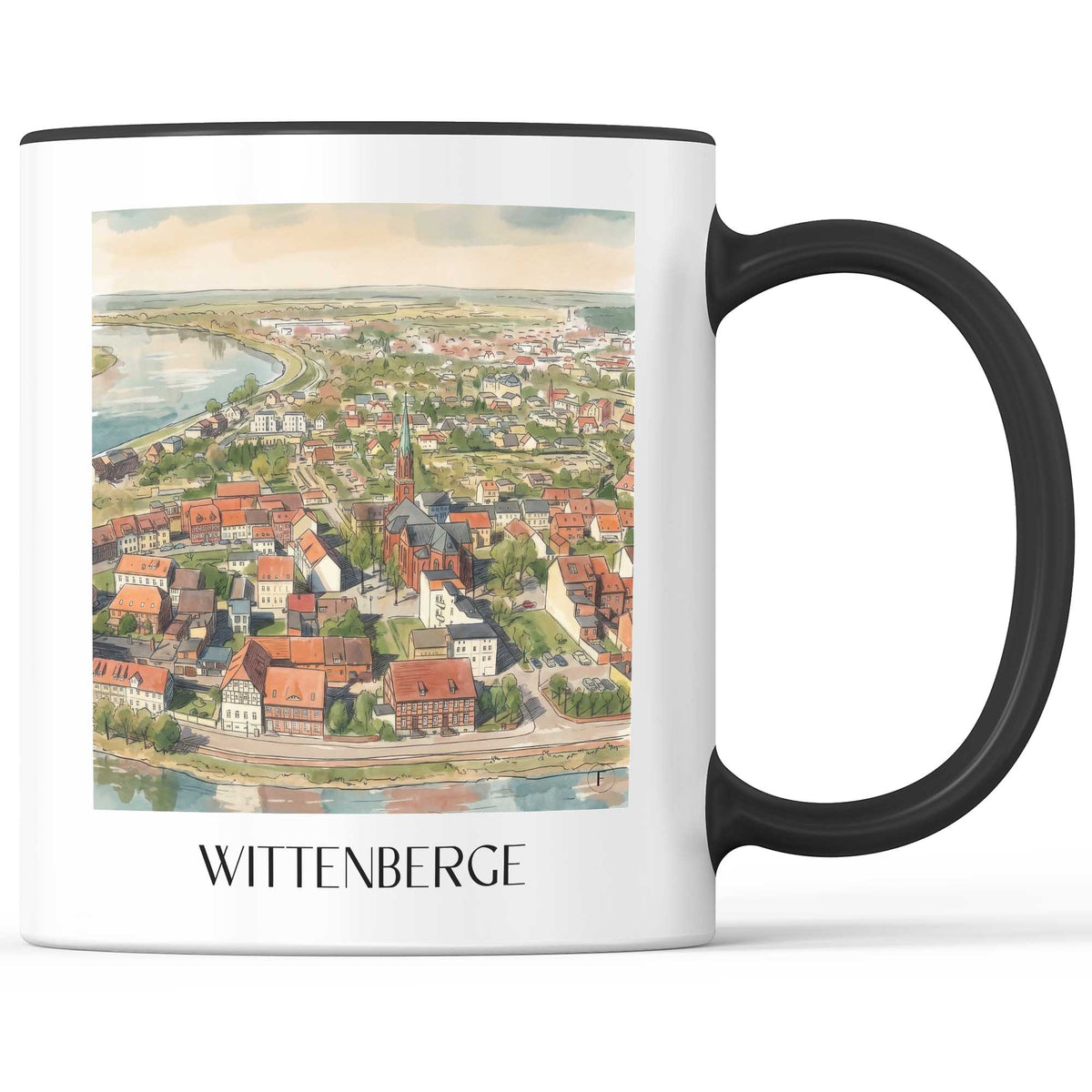 wittenberge-prignitz-deutschland-kaffeebecher-aquarell