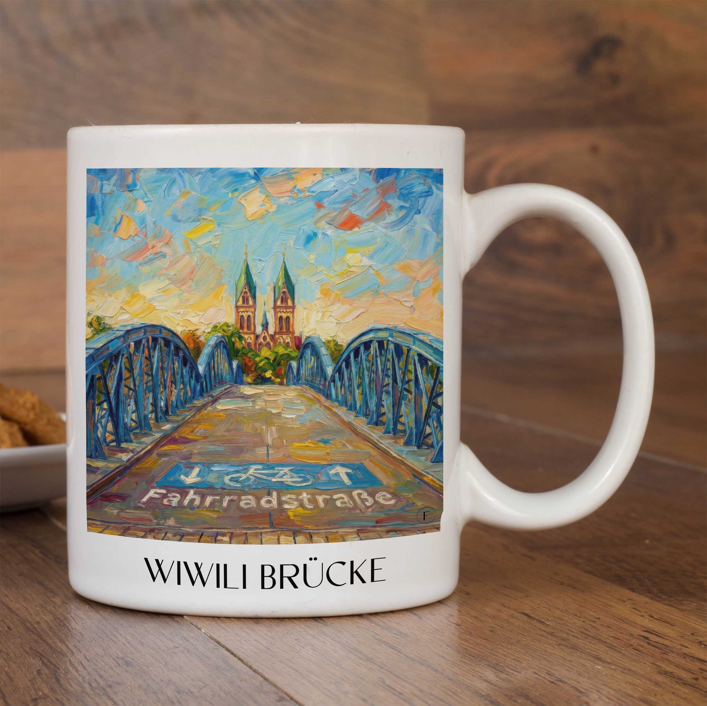 wiwili-brücke-freiburg-deutschland-kaffeebecher-oil-painting-oelgemaelde