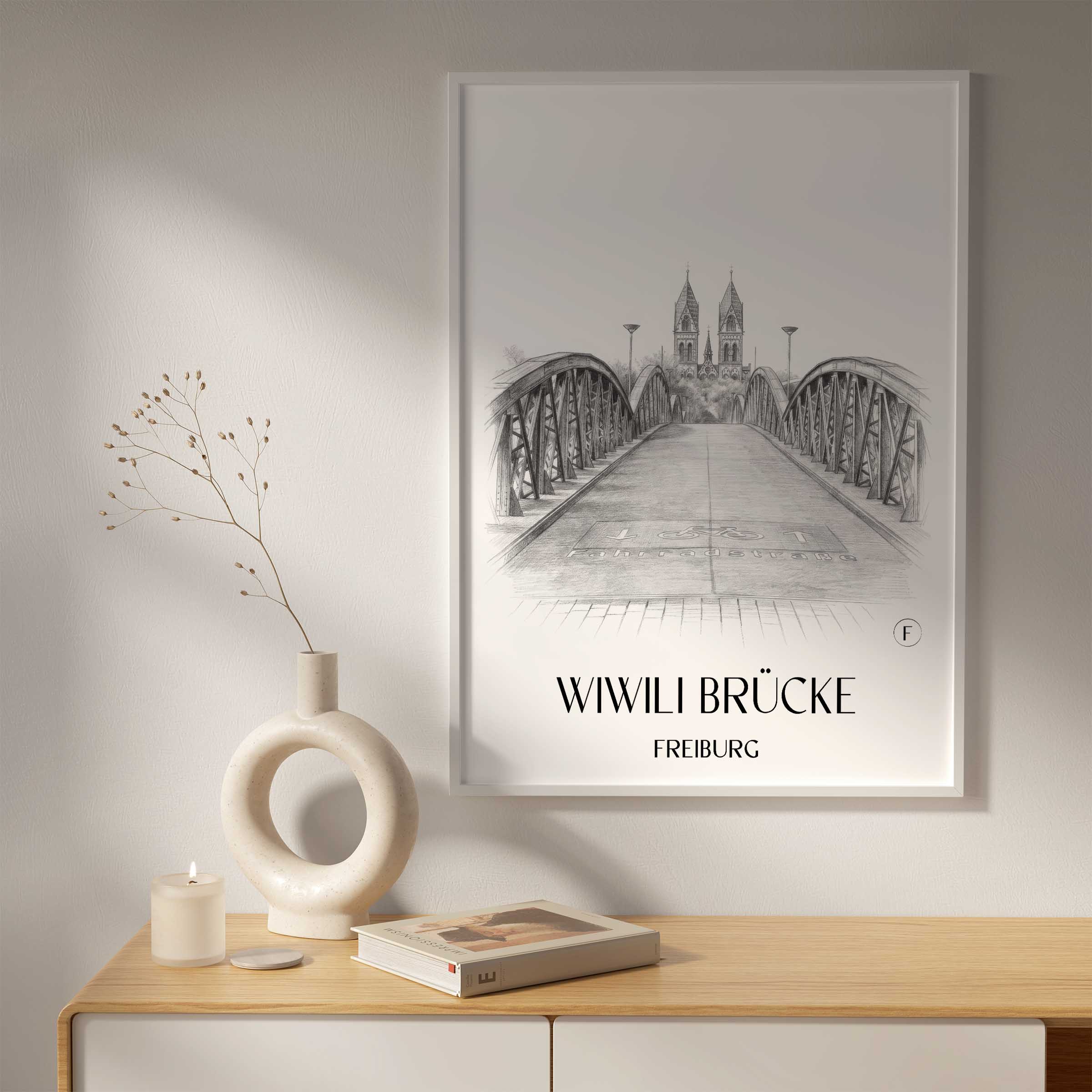 wiwili-brücke-freiburg-deutschland-poster-bleistift-zeichnung-drawing
