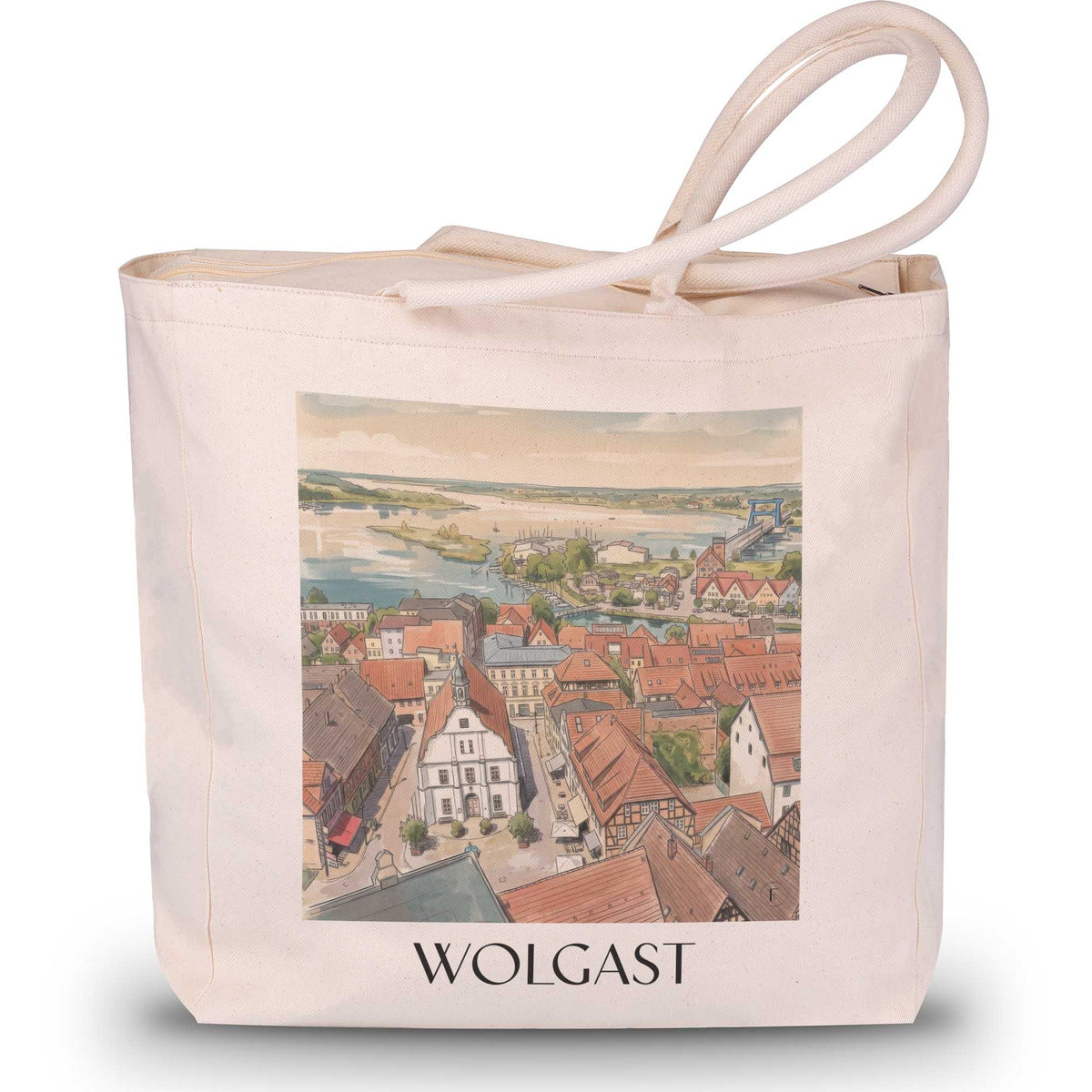 wolgast-mecklenburg-vorpommern-deutschland-einkaufstasche-aquarell