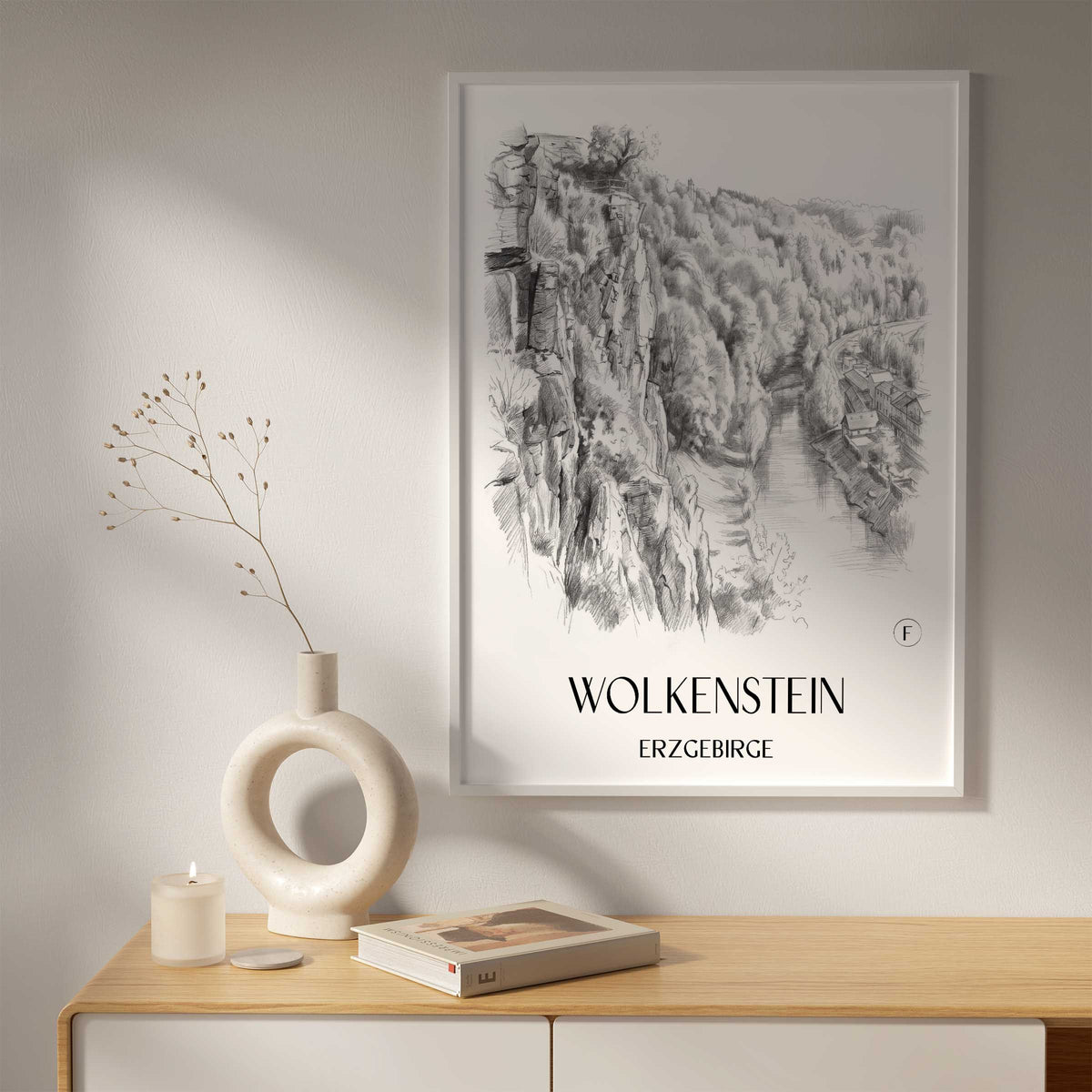 wolkenstein-erzgebirge-deutschland-poster-bleistift-zeichnung-drawing