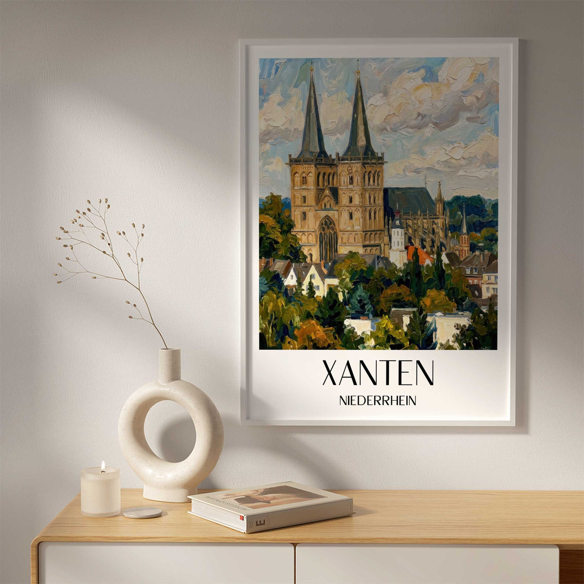 xanten-niederrhein-deutschland-poster-oil-painting-oelgemaelde