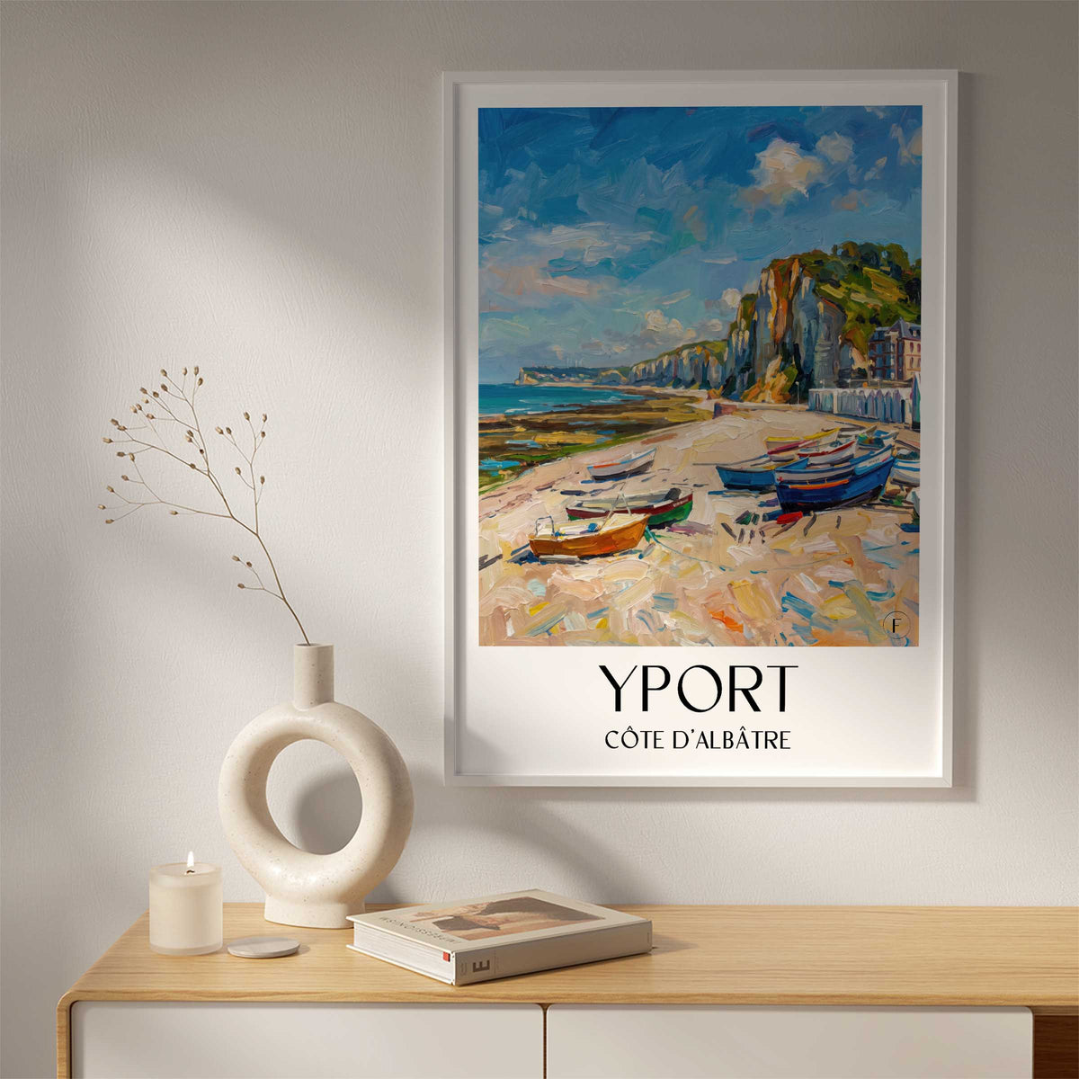 yport-côte-d'albâtre-frankreich-poster-oil-painting-oelgemaelde