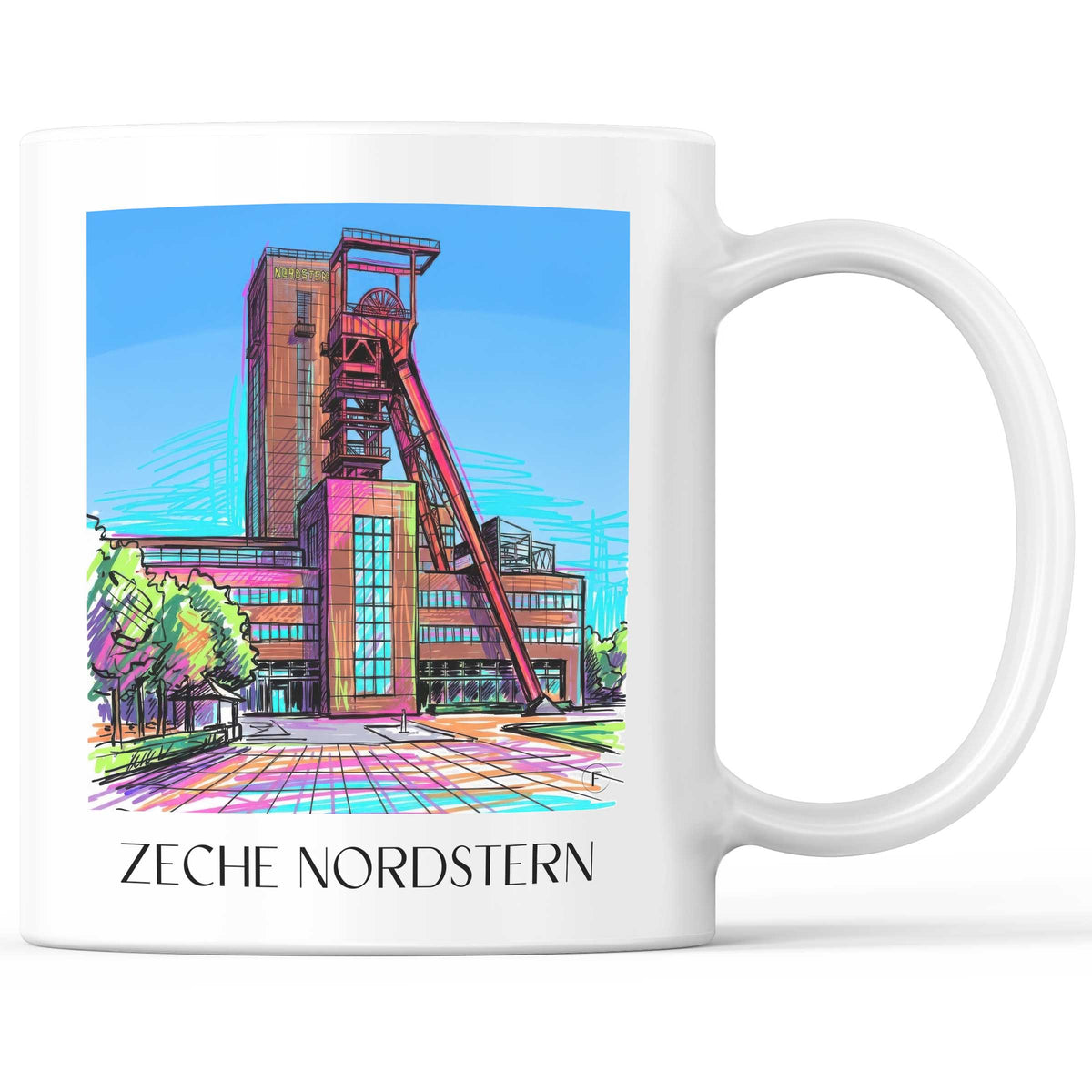 zeche-nordstern-gelsenkirchen-deutschland-kaffeebecher-graffiti