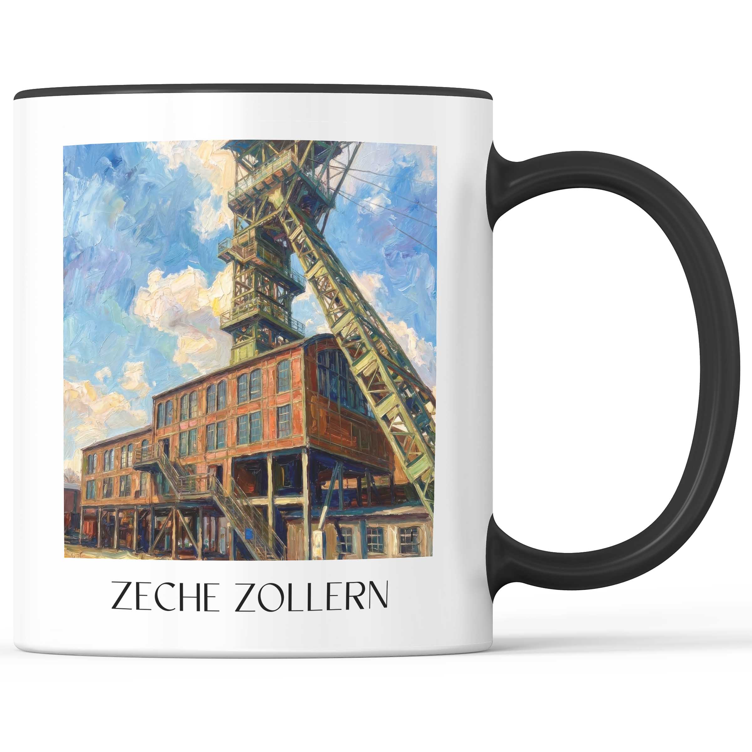 zeche-zollern-dortmund-deutschland-kaffeebecher-oil-painting-oelgemaelde