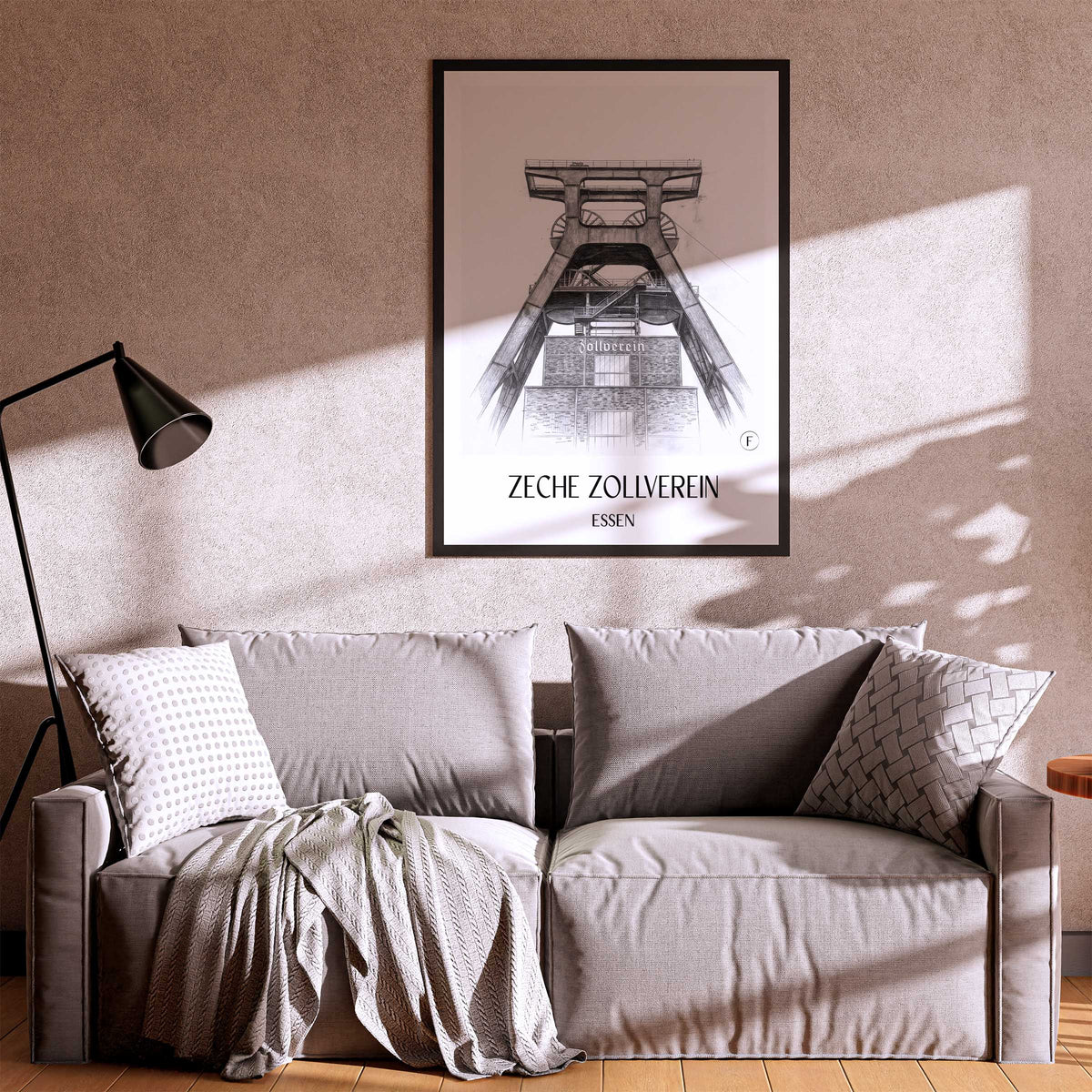 zeche-zollverein-essen-deutschland-poster-bleistift-zeichnung-drawing