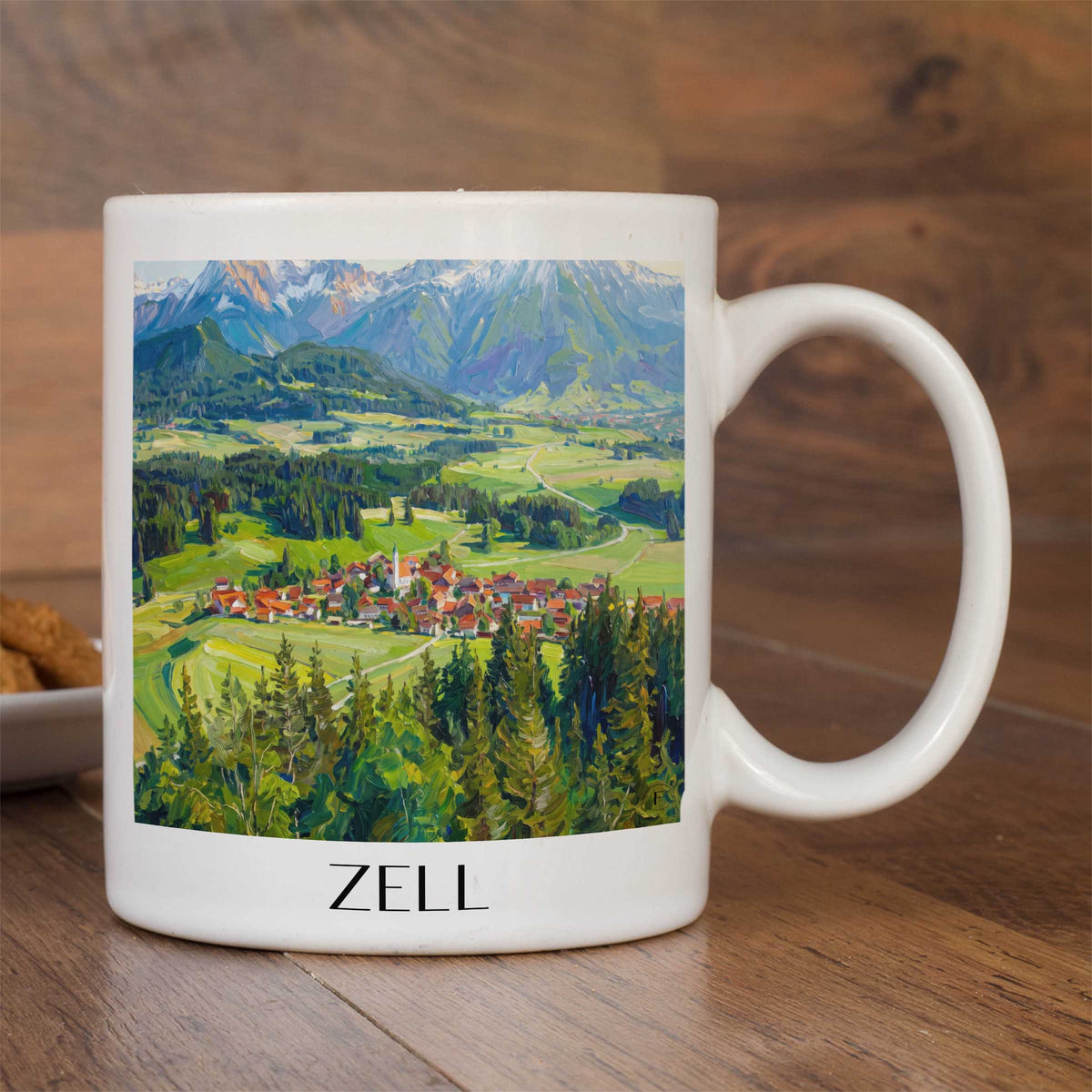 zell-ostallgäu-deutschland-kaffeebecher-oil-painting-oelgemaelde