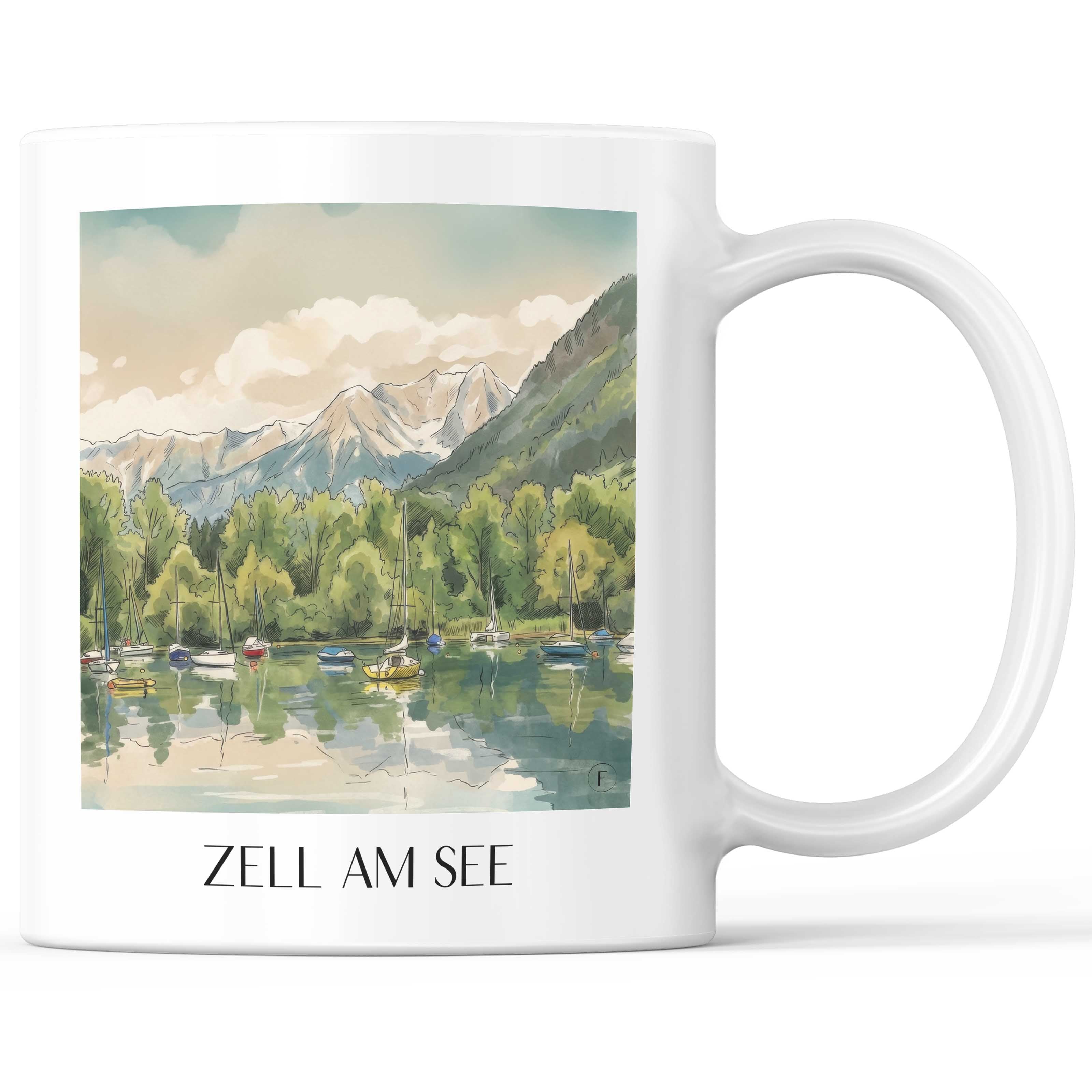 zell-am-see-österreich-österreich-kaffeebecher-aquarell