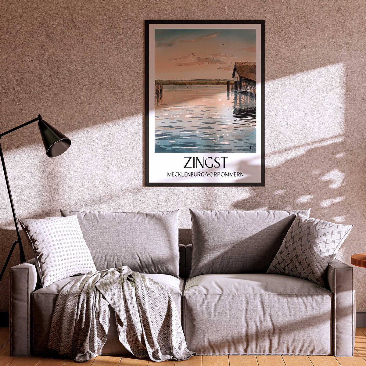 zingst-mecklenburg-vorpommern-deutschland-poster-aquarell