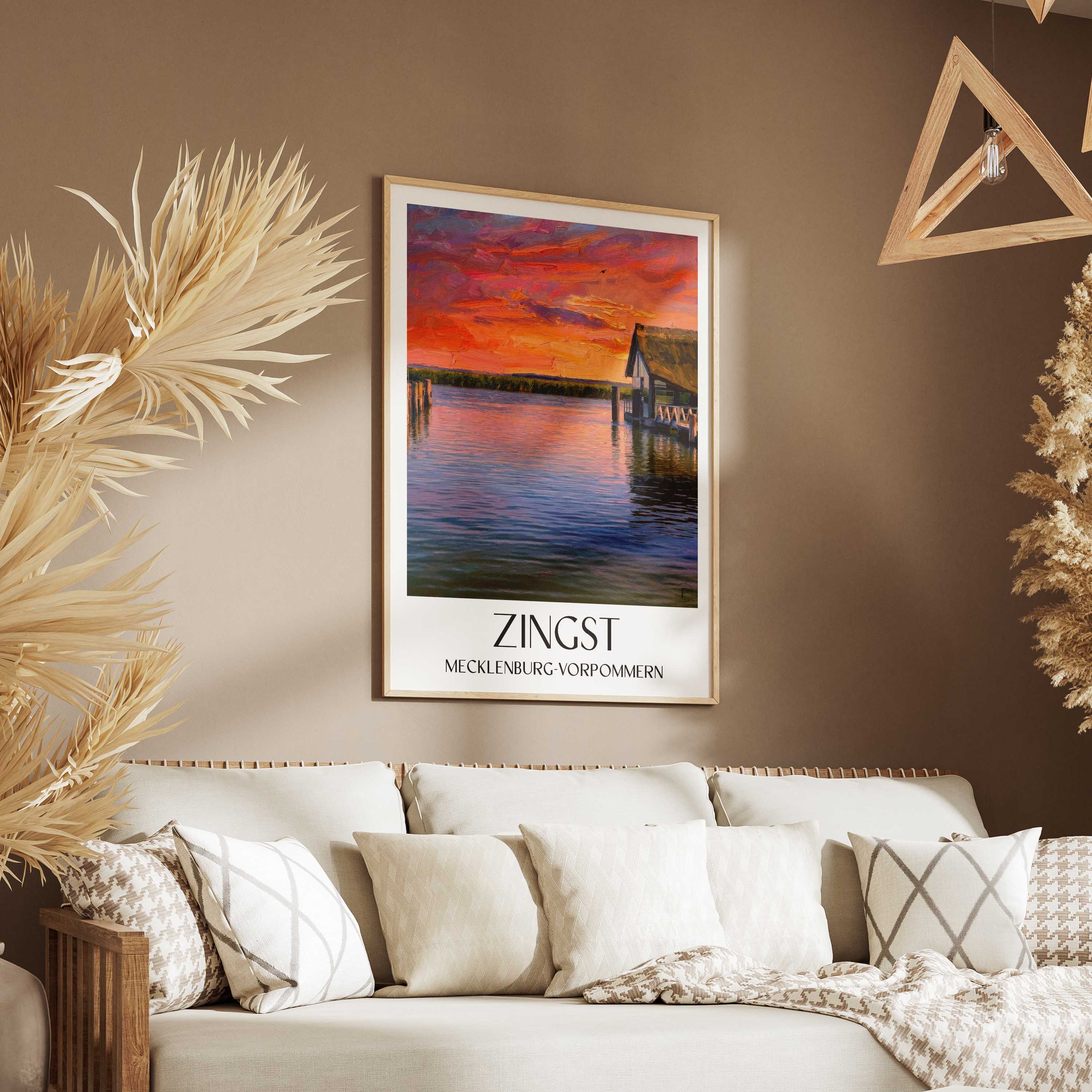 zingst-mecklenburg-vorpommern-deutschland-poster-oil-painting-oelgemaelde