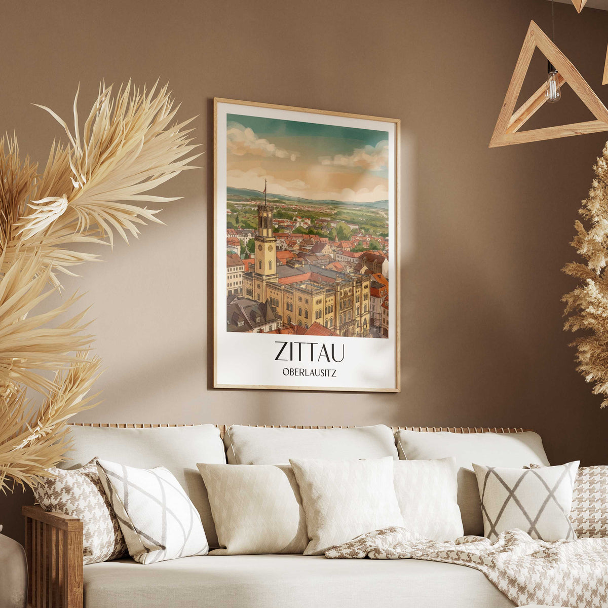 zittau-oberlausitz-deutschland-poster-aquarell