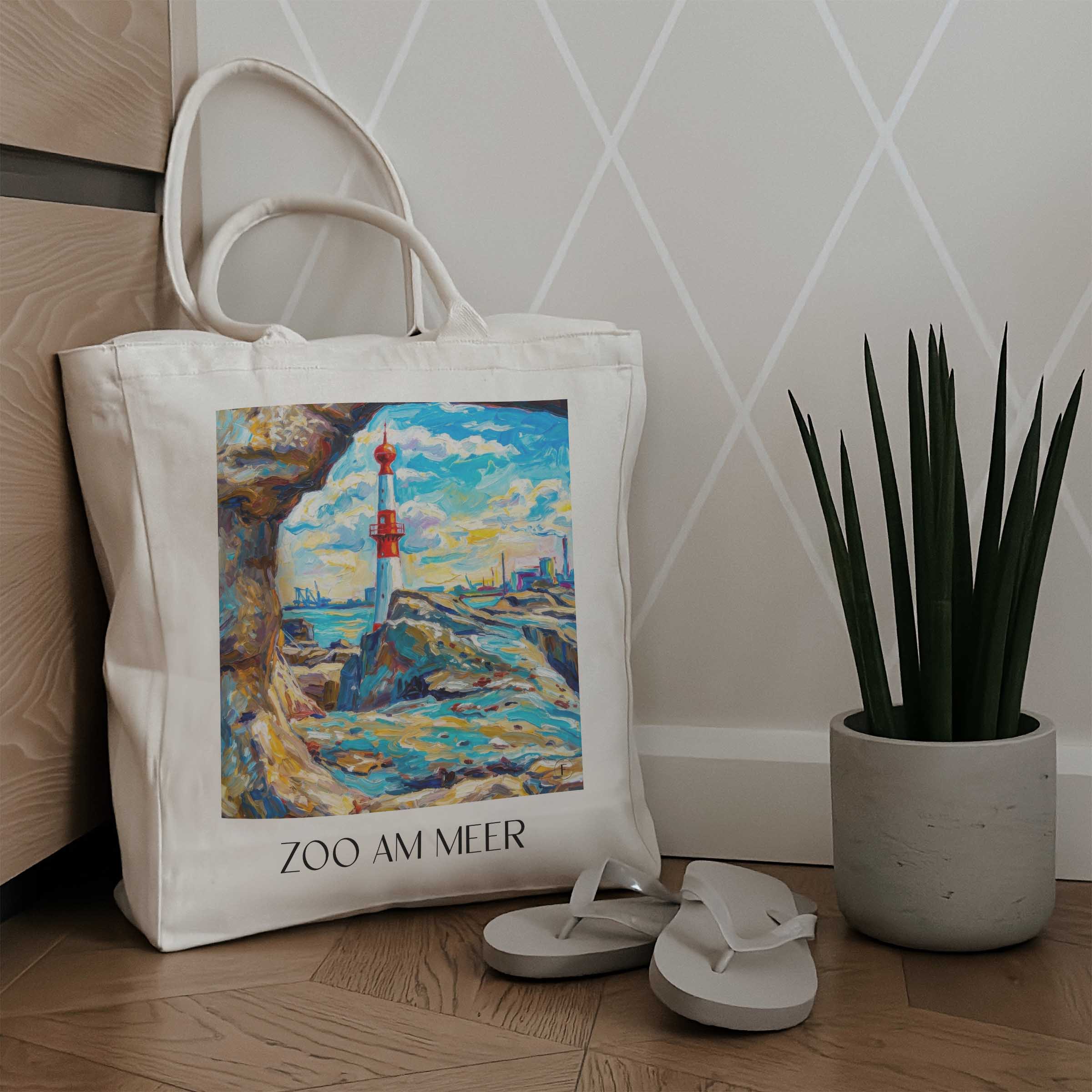 zoo-am-meer-bremerhaven-deutschland-einkaufstasche-oil-painting-oelgemaelde