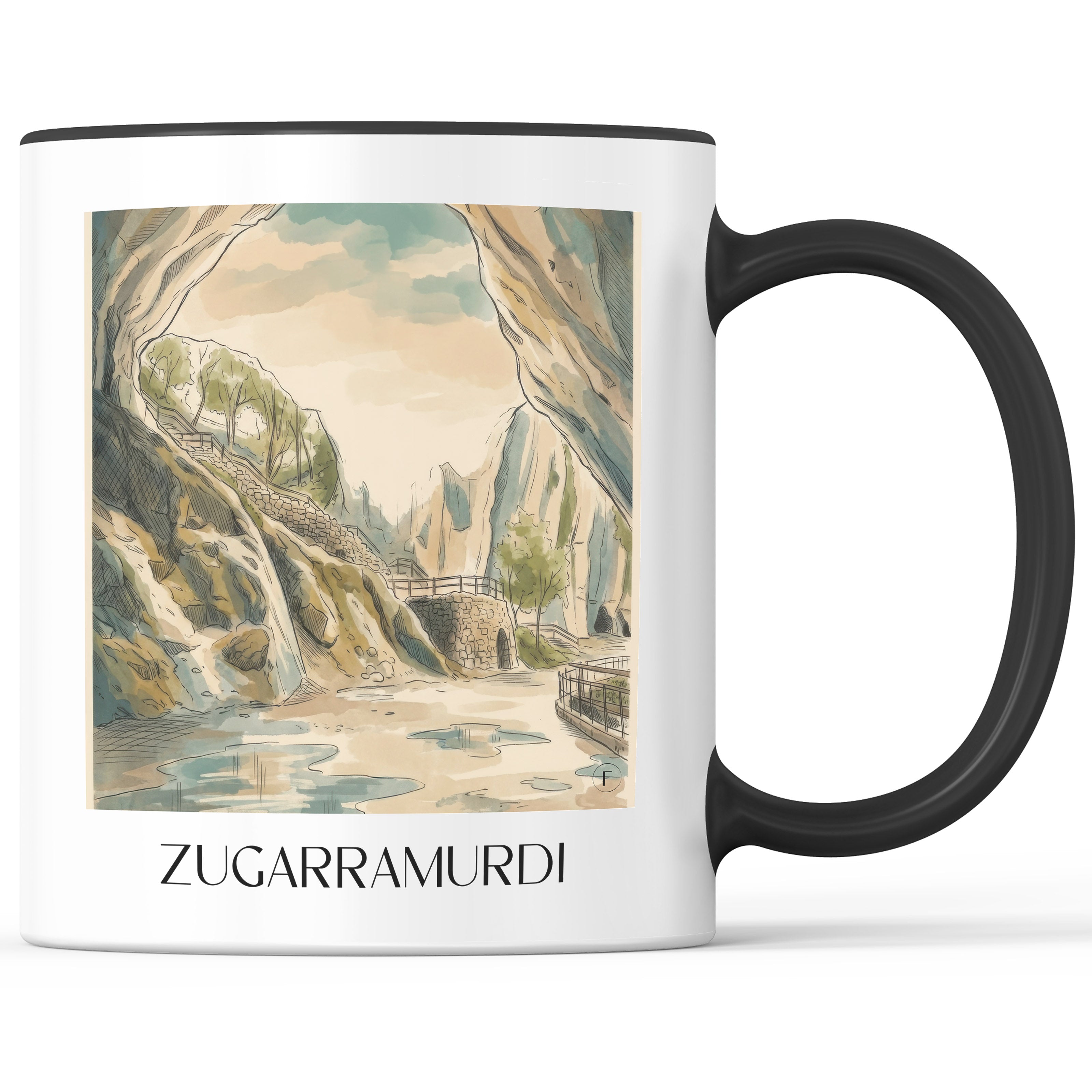 zugarramurdi-spanien-spanien-kaffeebecher-aquarell