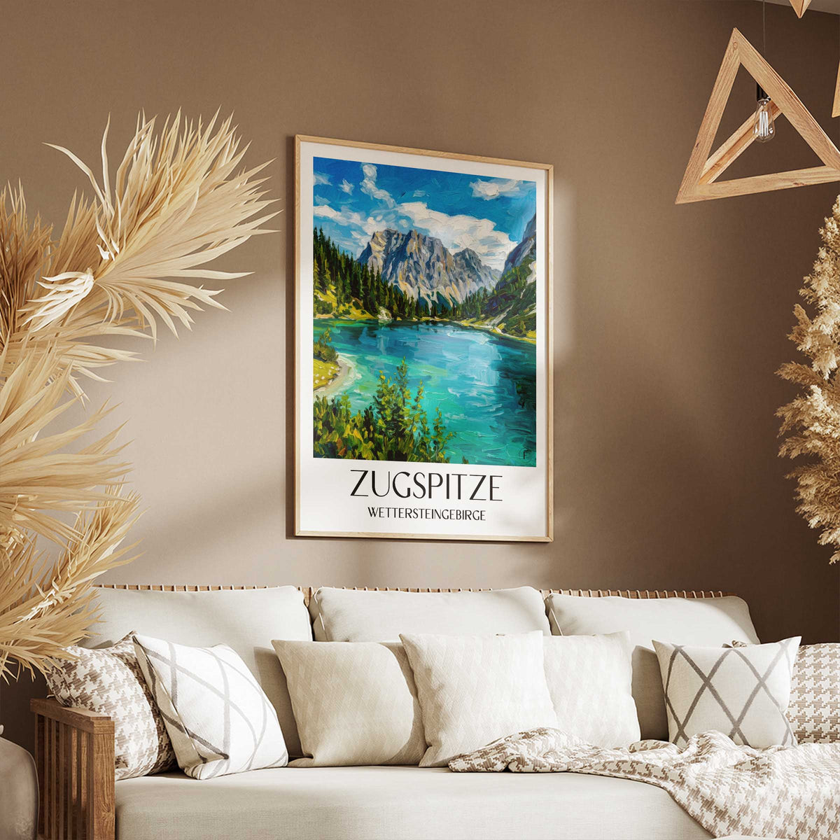 zugspitze-wettersteingebirge-deutschland-poster-oil-painting-oelgemaelde