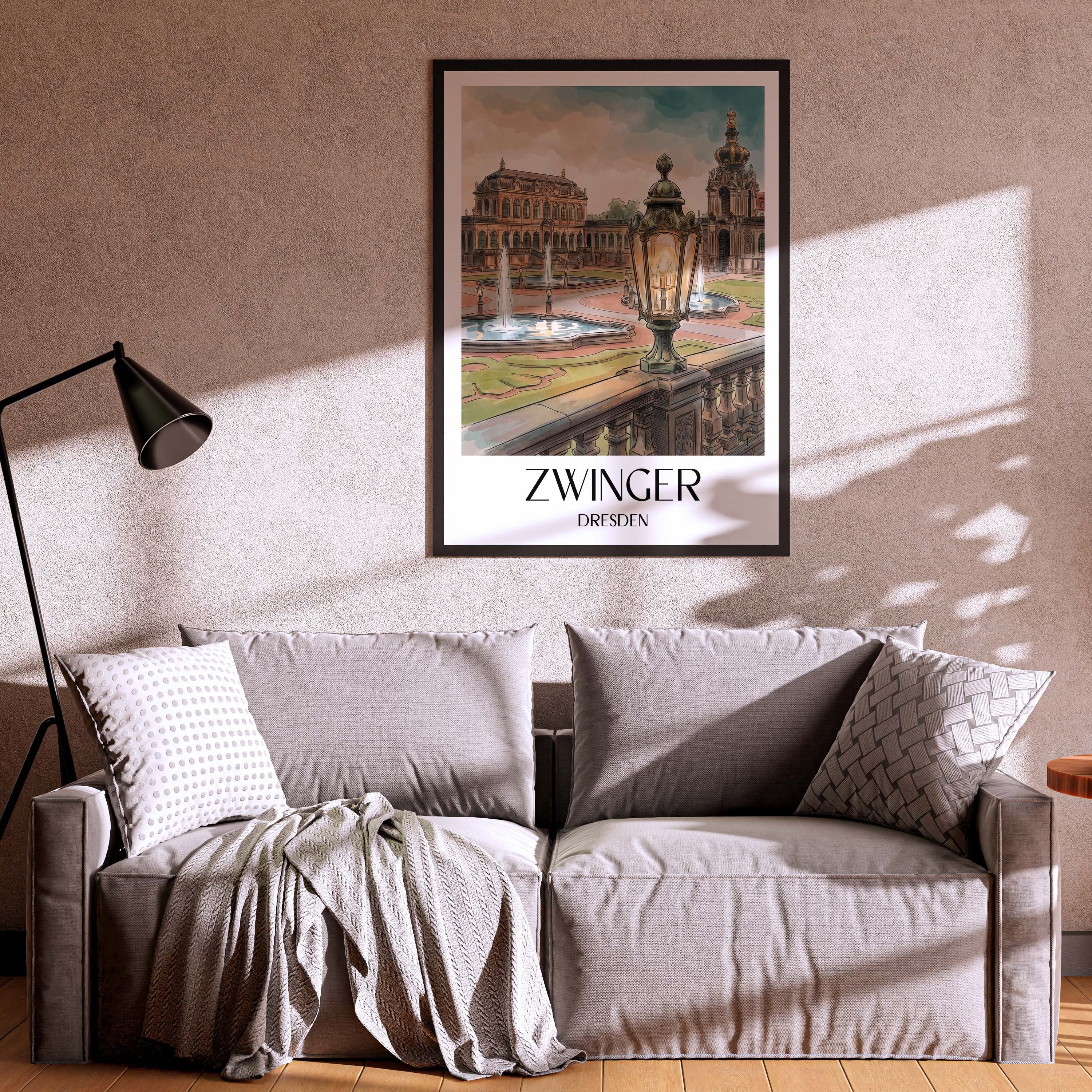 zwinger-dresden-deutschland-poster-aquarell