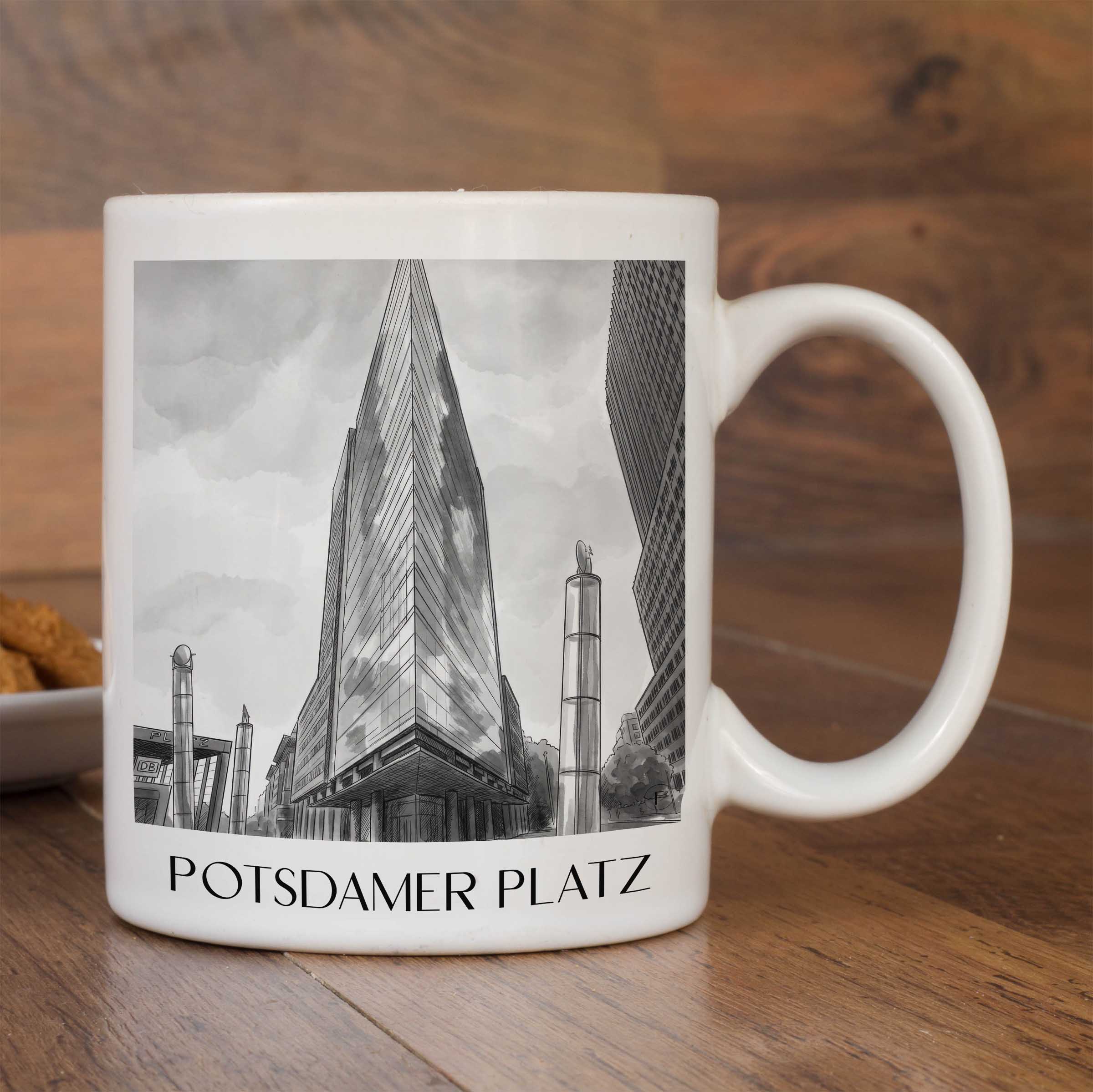 potsdamer-platz-berlin-deutschland-kaffeebecher-aquarell-schwarz-weiss