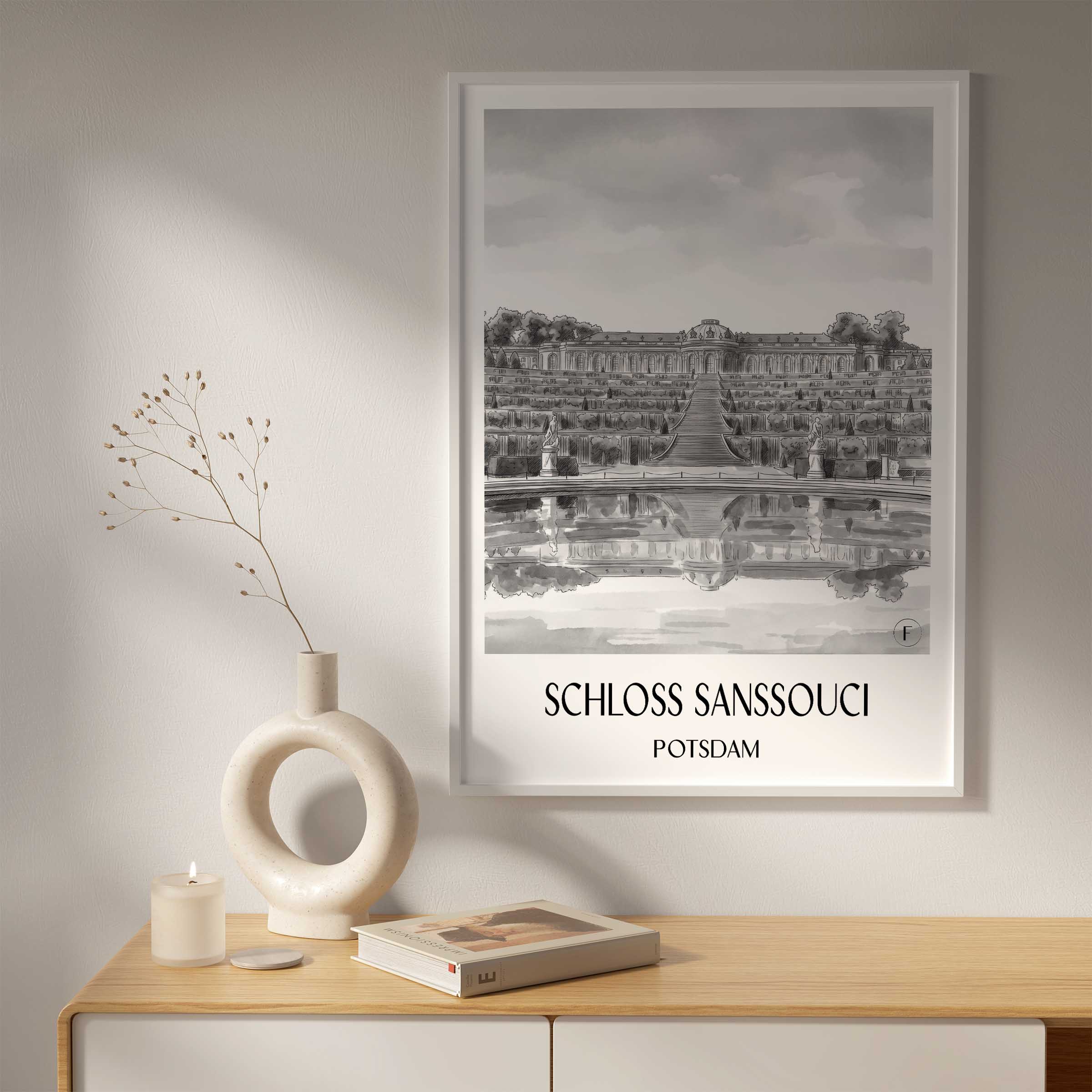 schloss-sanssouci-potsdam-deutschland-poster-aquarell-schwarz-weiss