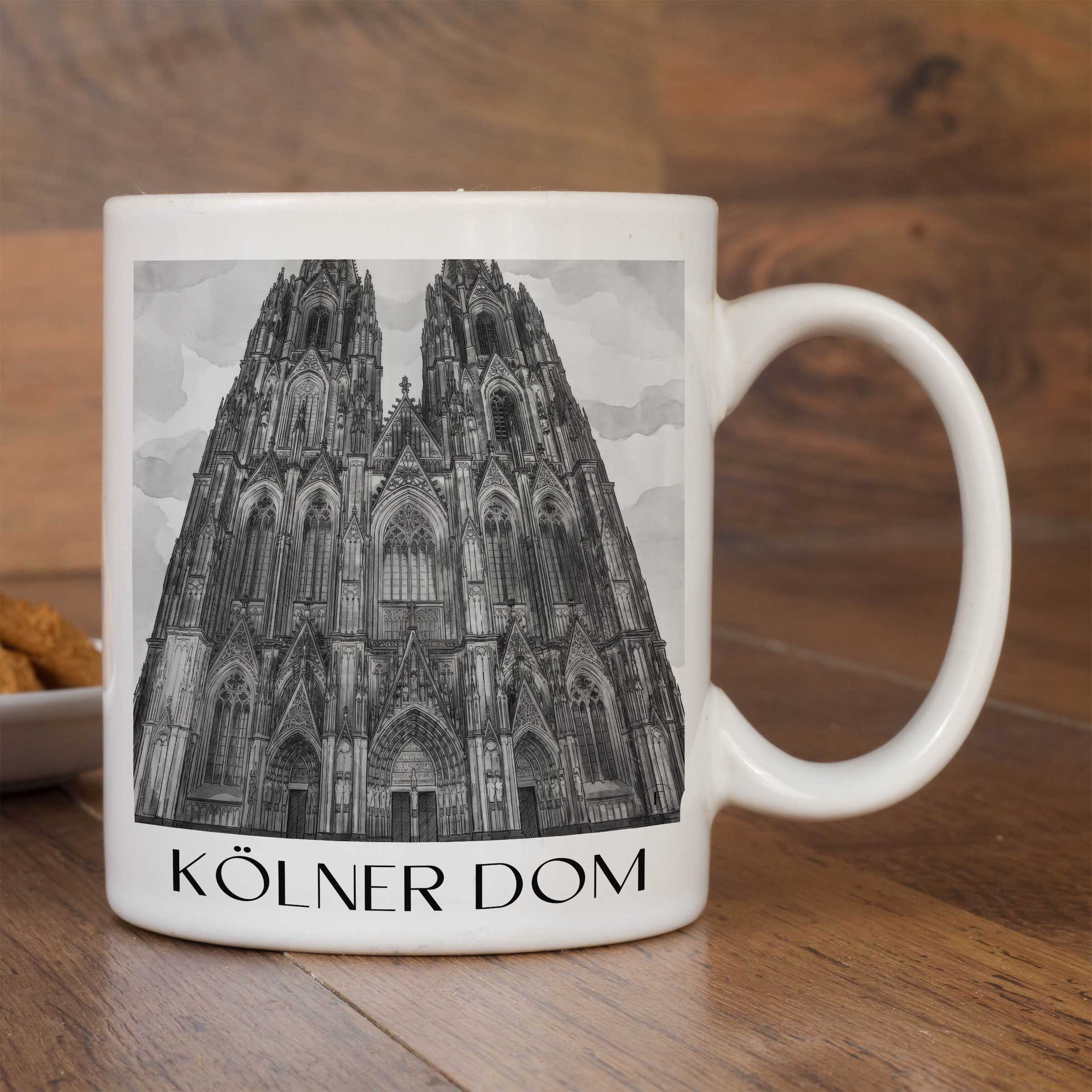 kölner-dom-köln-deutschland-kaffeebecher-aquarell-schwarz-weiss