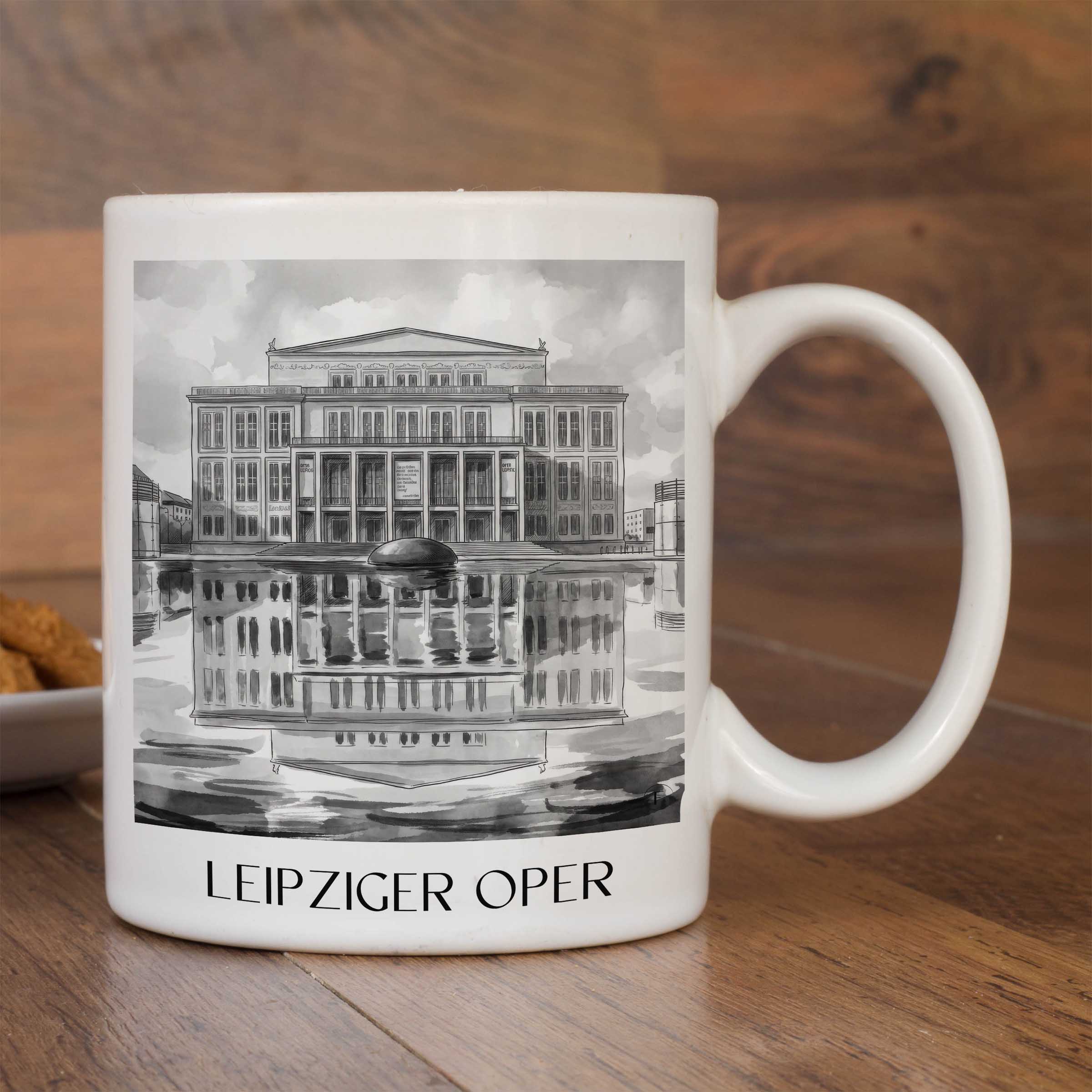 oper-leipzig-deutschland-kaffeebecher-aquarell-schwarz-weiss