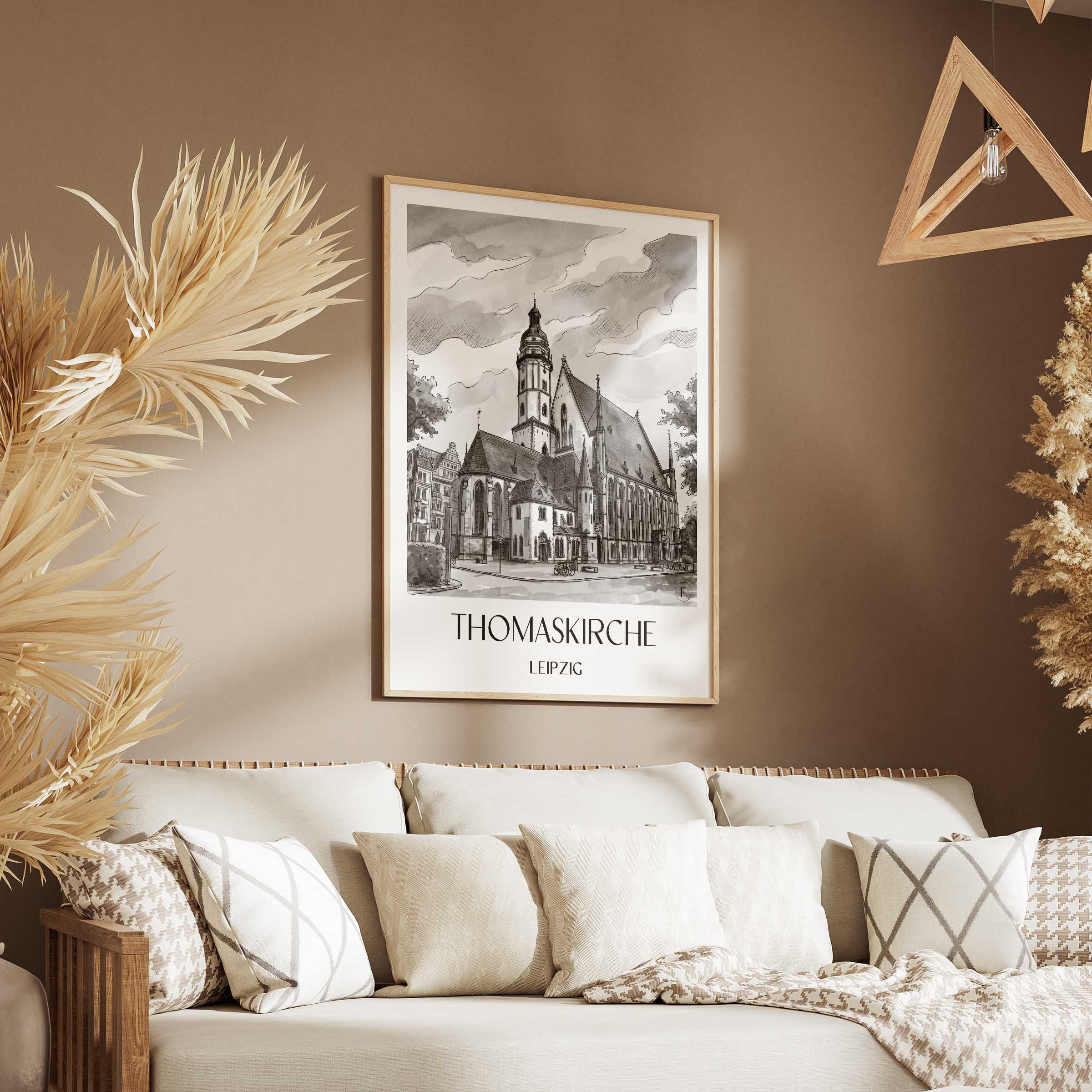 thomaskirche-leipzig-deutschland-poster-aquarell-schwarz-weiss