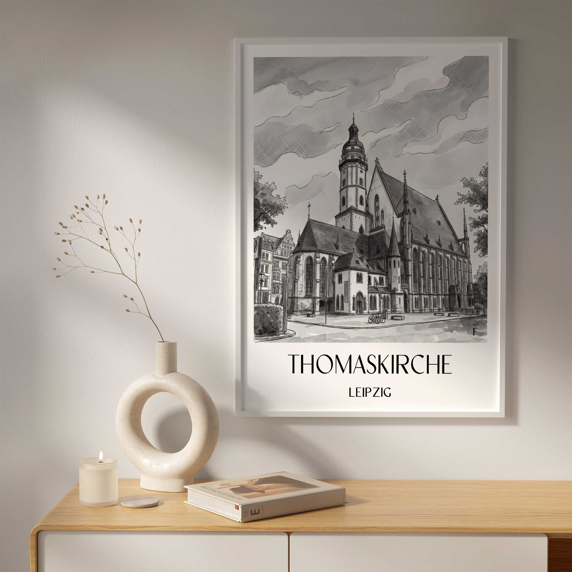 thomaskirche-leipzig-deutschland-poster-aquarell-schwarz-weiss