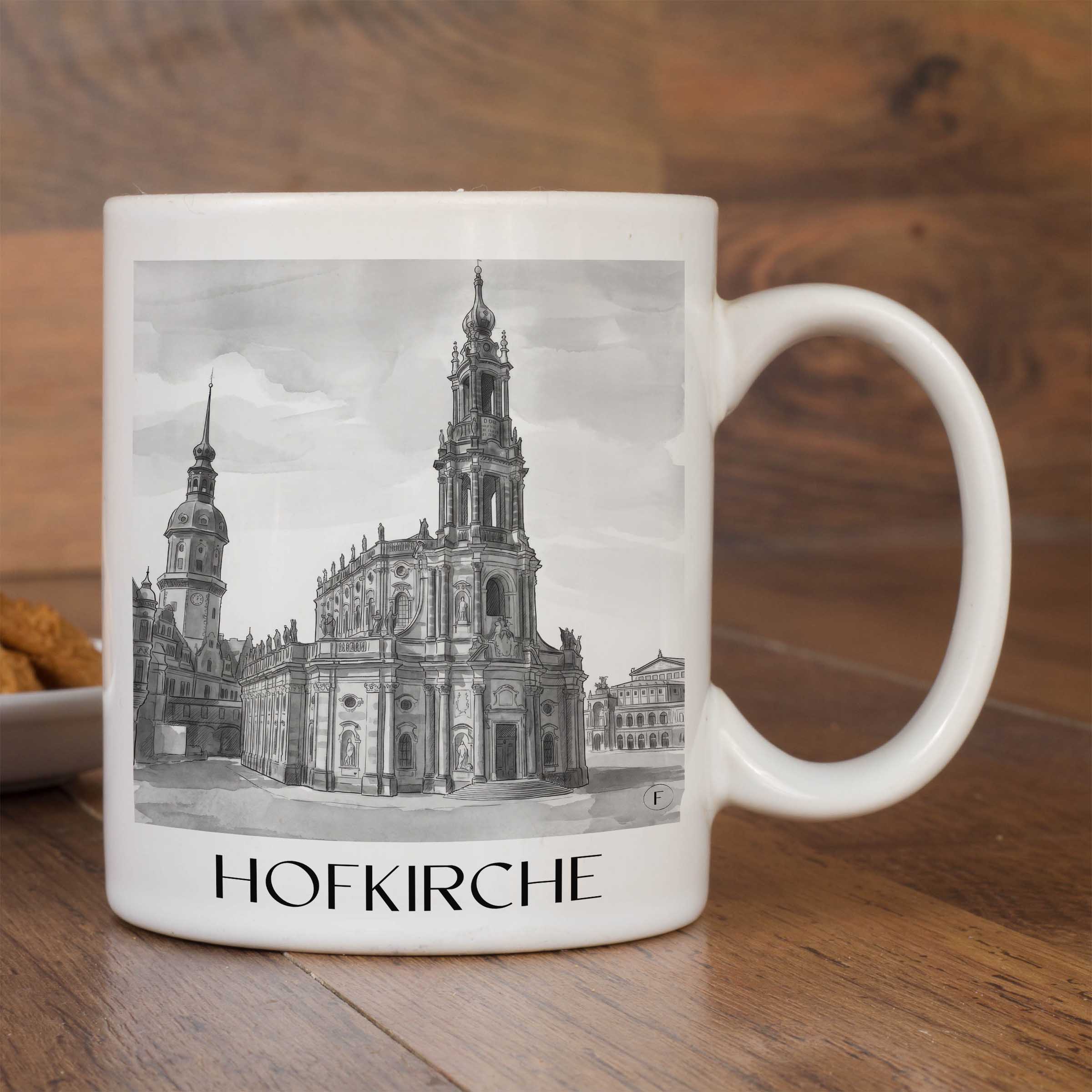 hofkirche-dresden-deutschland-kaffeebecher-aquarell-schwarz-weiss
