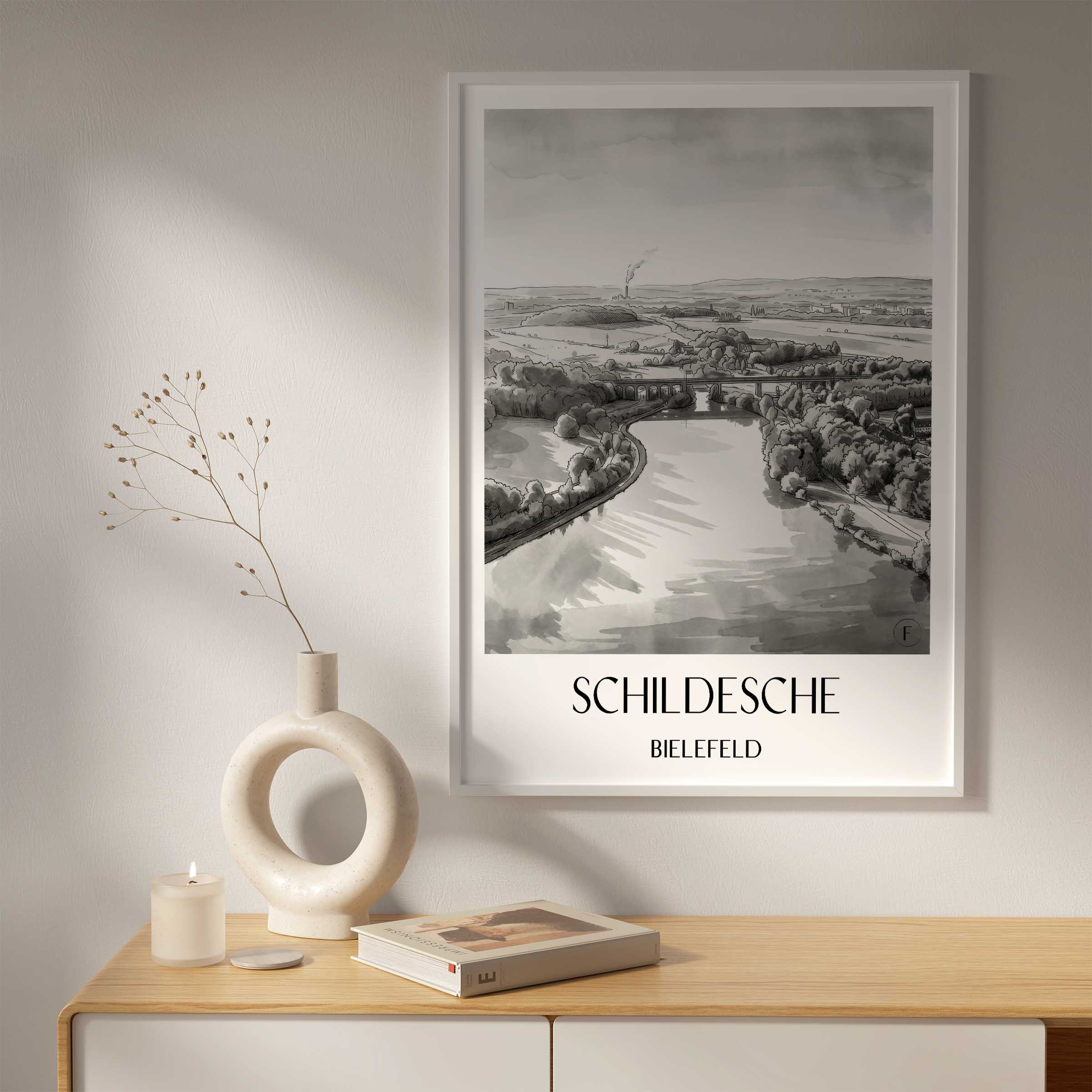 schildesche-bielefeld-deutschland-poster-aquarell-schwarz-weiss
