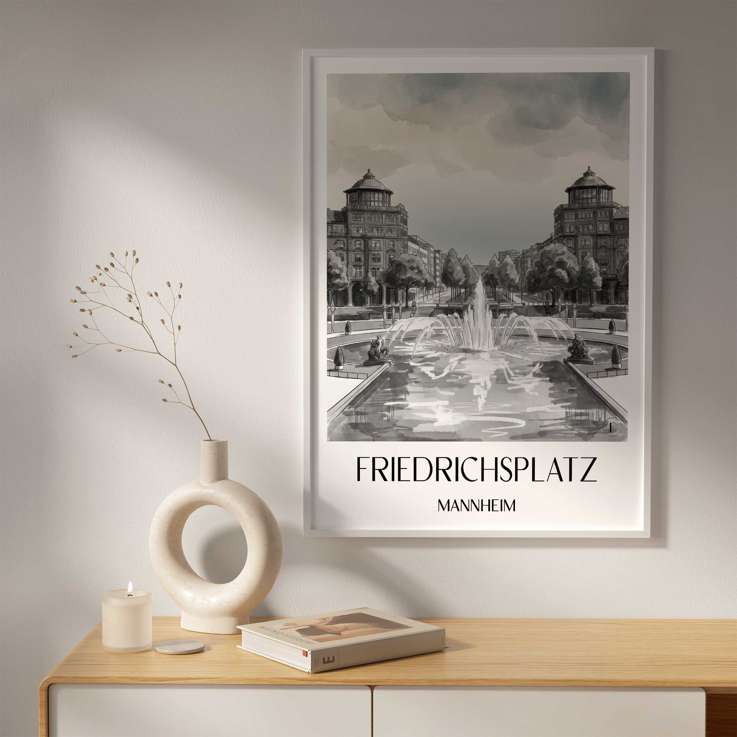 friedrichsplatz-mannheim-deutschland-poster-aquarell-schwarz-weiss