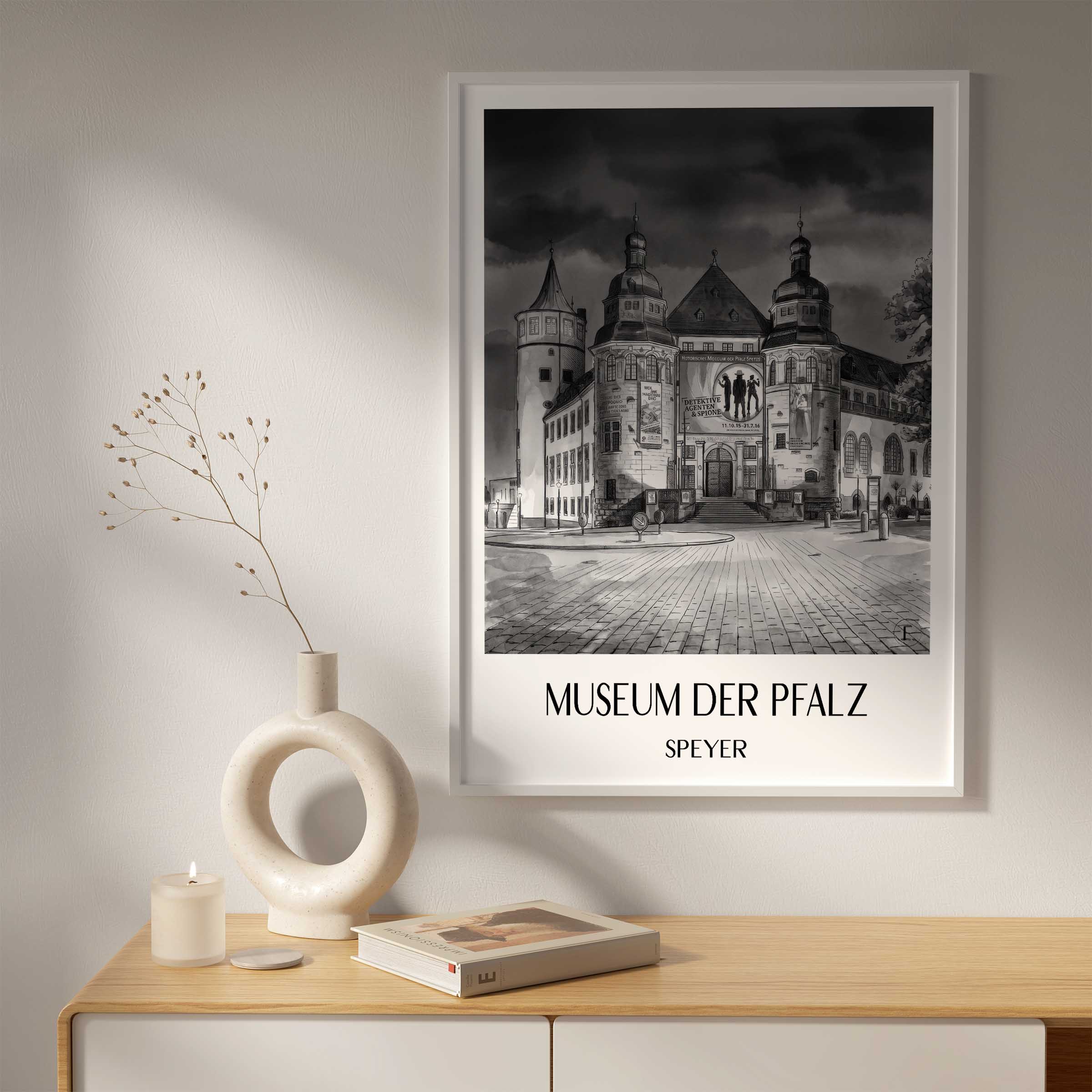 museum-der-pfalz-speyer-deutschland-poster-aquarell-schwarz-weiss