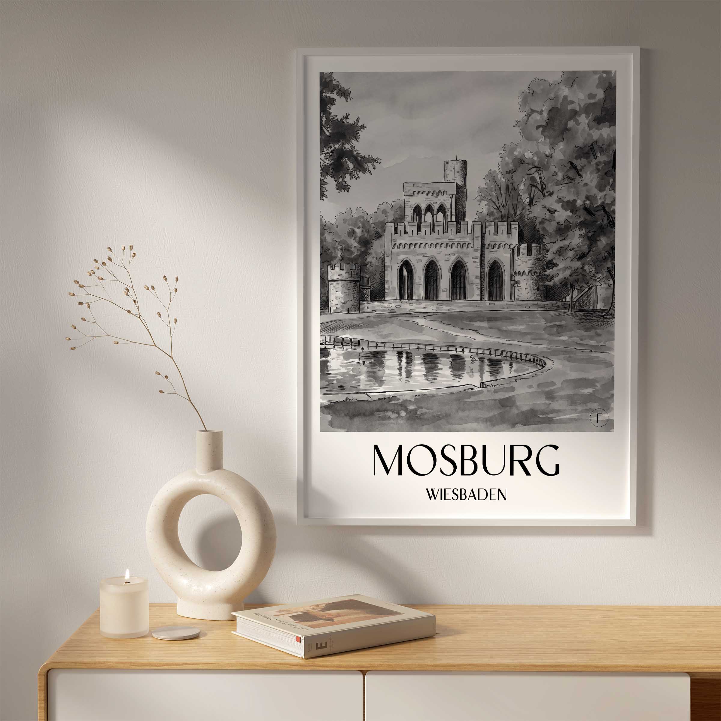 mosburg-wiesbaden-deutschland-poster-aquarell-schwarz-weiss