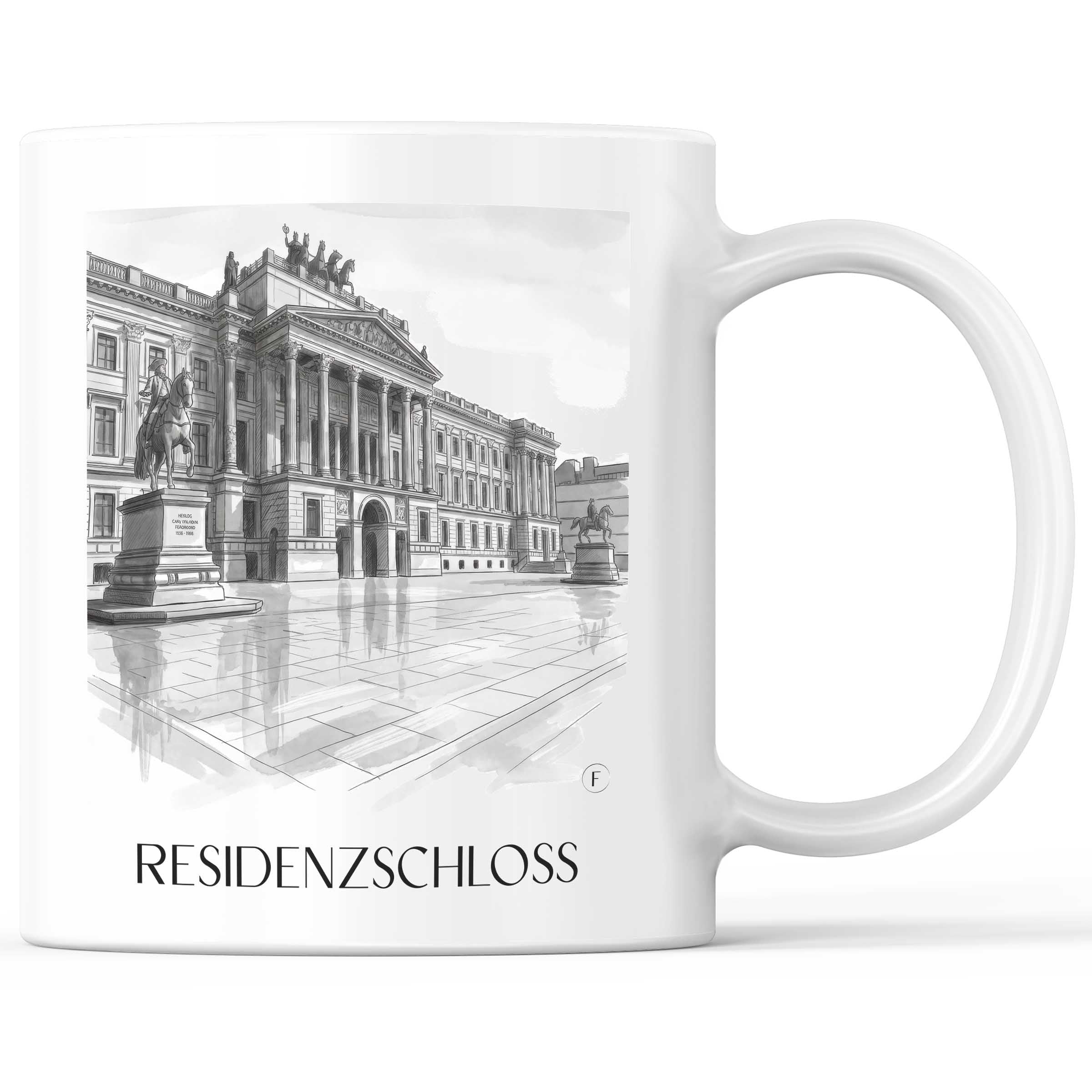 residenzschloss-braunschweig-deutschland-kaffeebecher-aquarell-schwarz-weiss