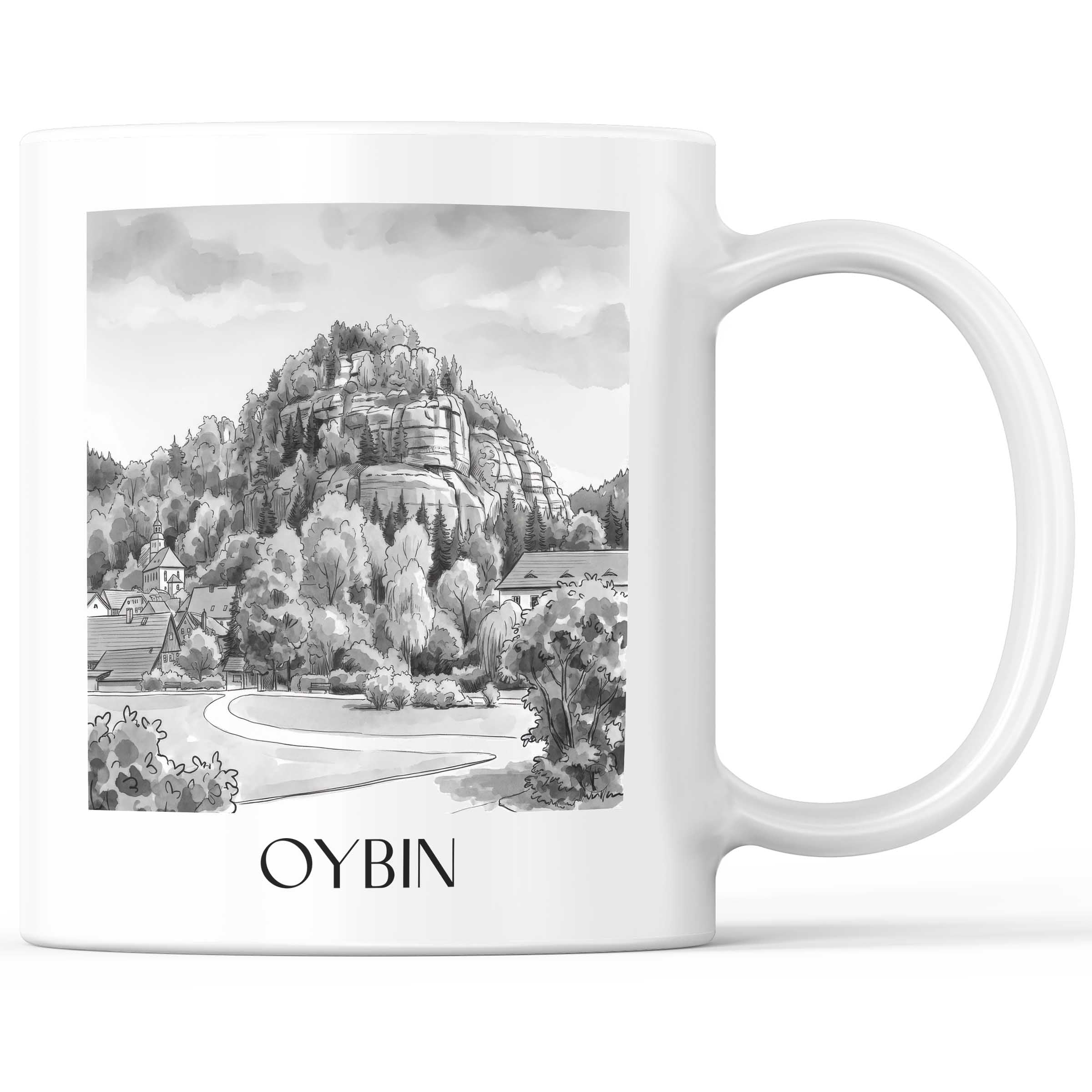 oybin-sachsen-deutschland-kaffeebecher-aquarell-schwarz-weiss