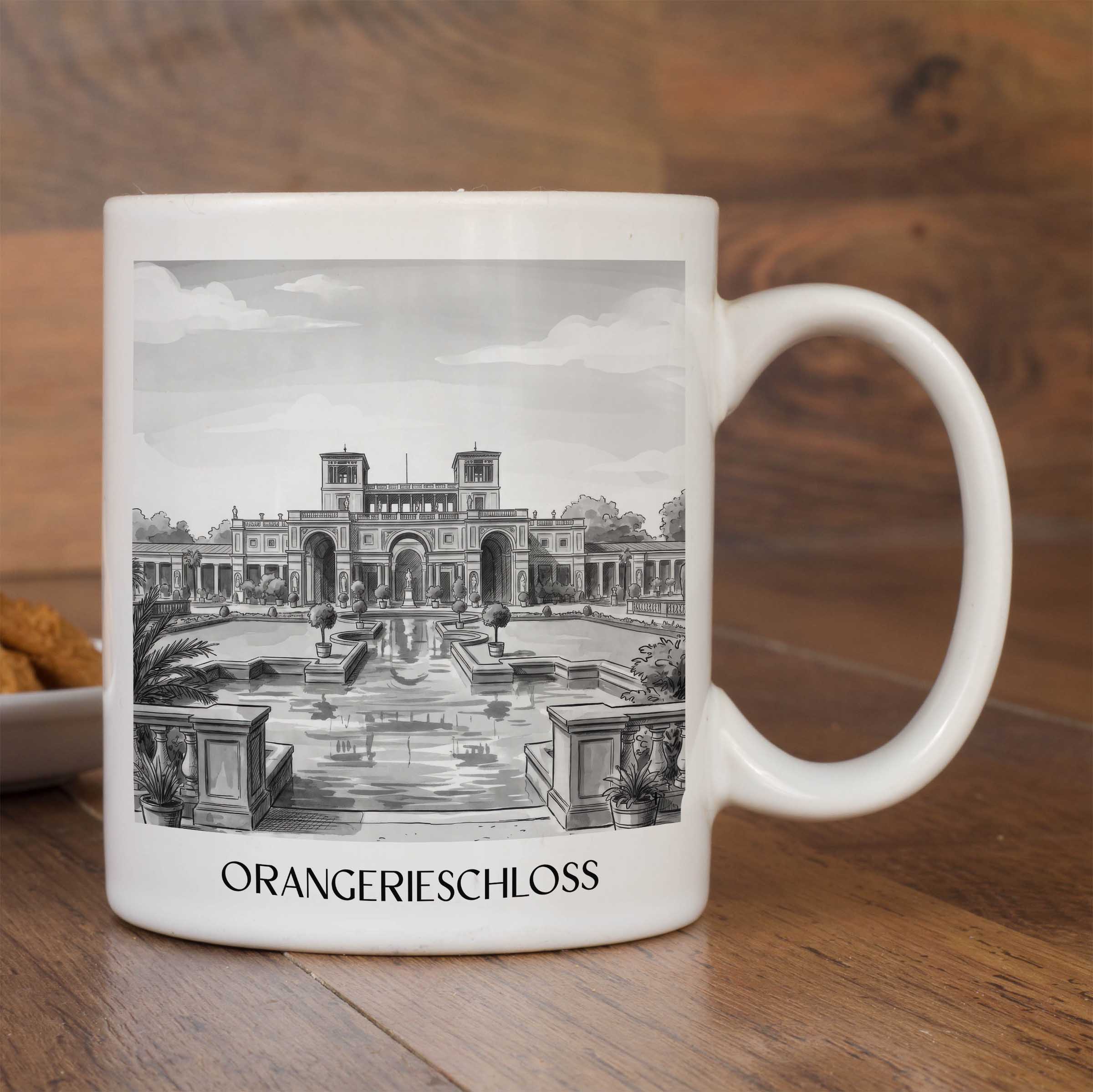 orangerieschloss-potsdam-deutschland-kaffeebecher-aquarell-schwarz-weiss