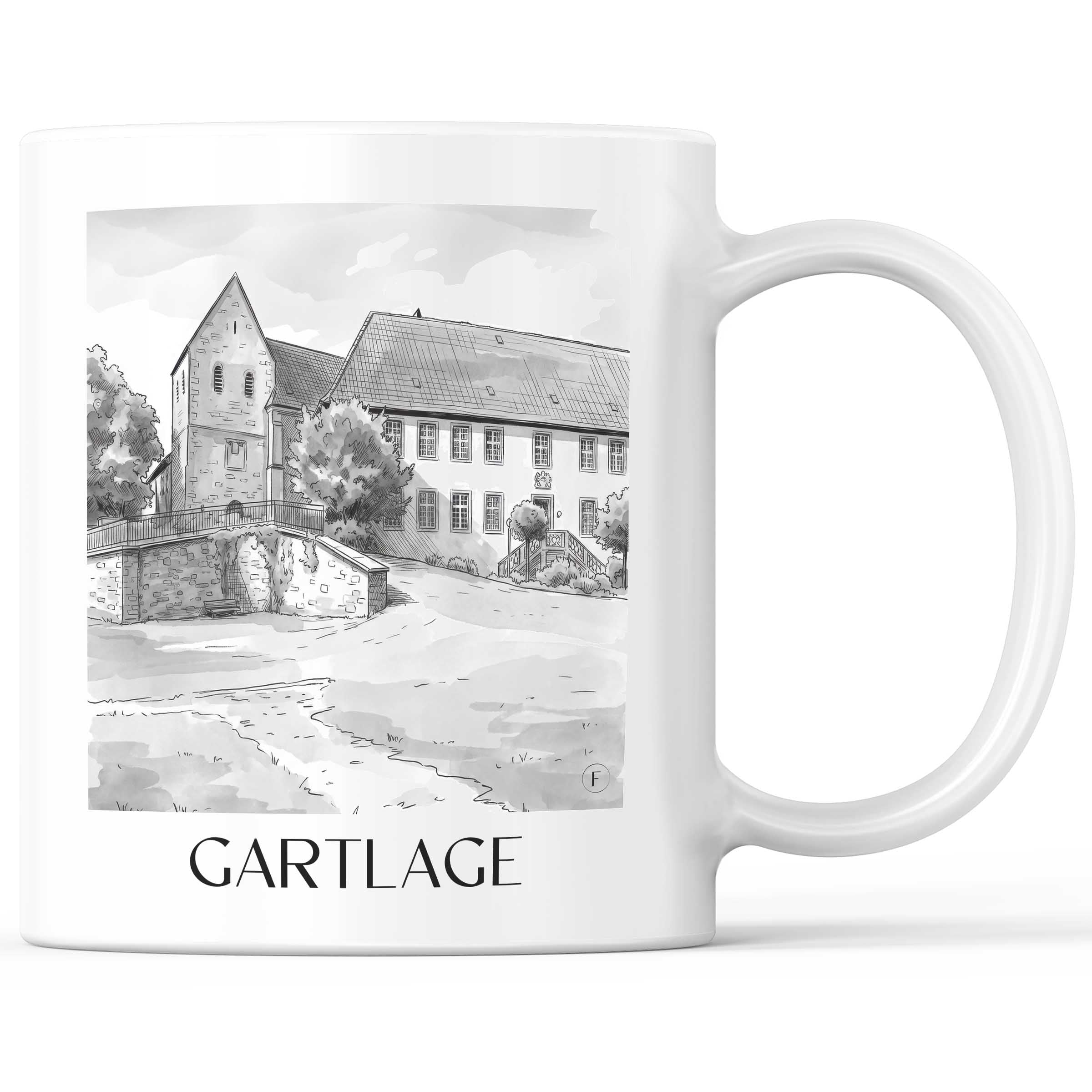 gartlage-osnabrück-deutschland-kaffeebecher-aquarell-schwarz-weiss