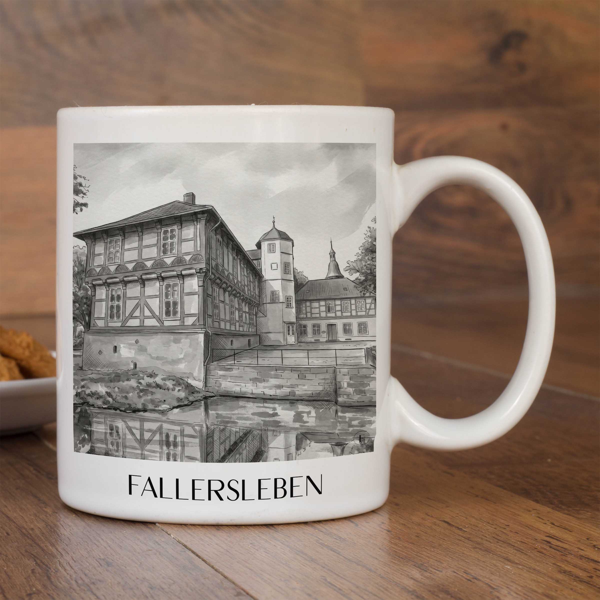 fallersleben-wolfsburg-deutschland-kaffeebecher-aquarell-schwarz-weiss