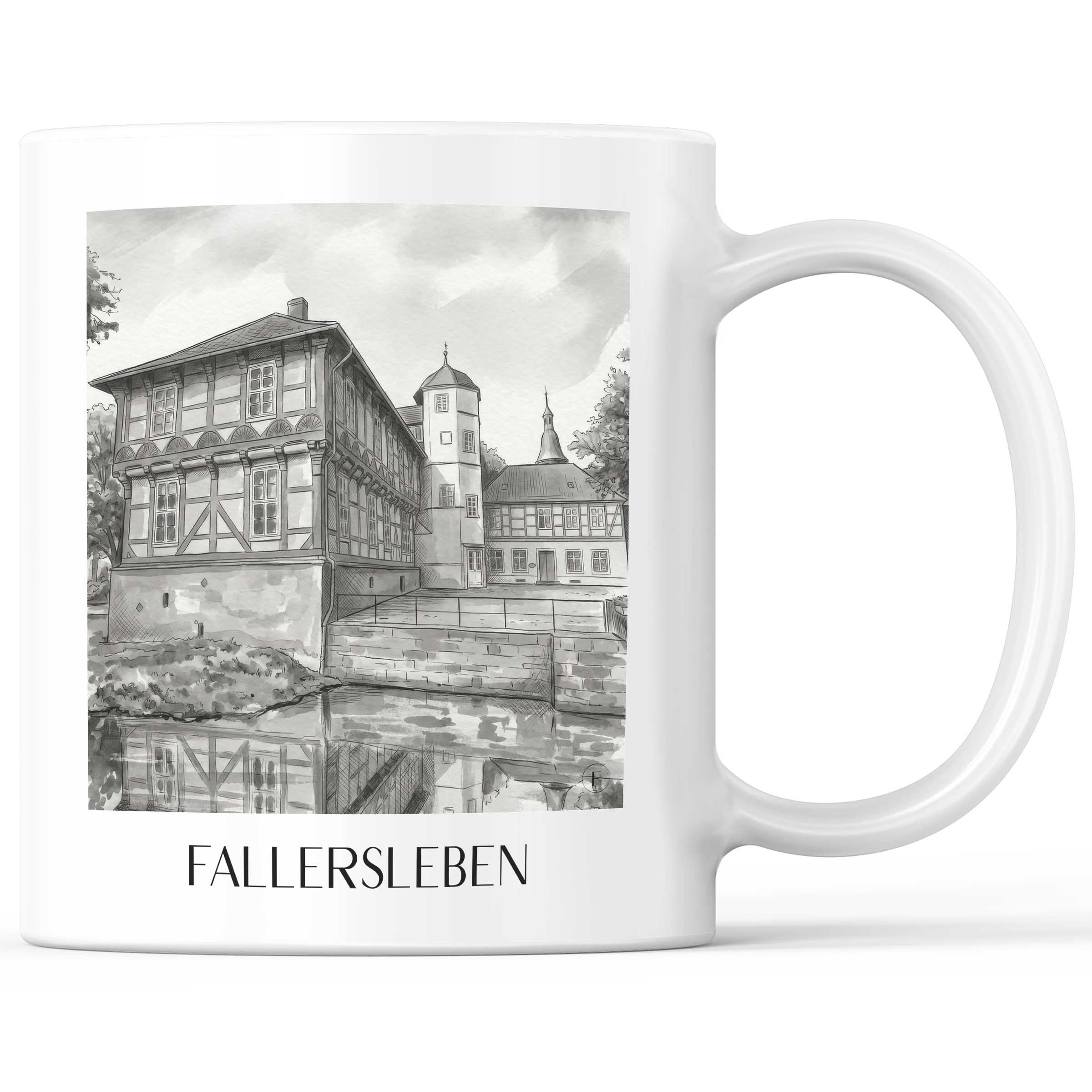 fallersleben-wolfsburg-deutschland-kaffeebecher-aquarell-schwarz-weiss
