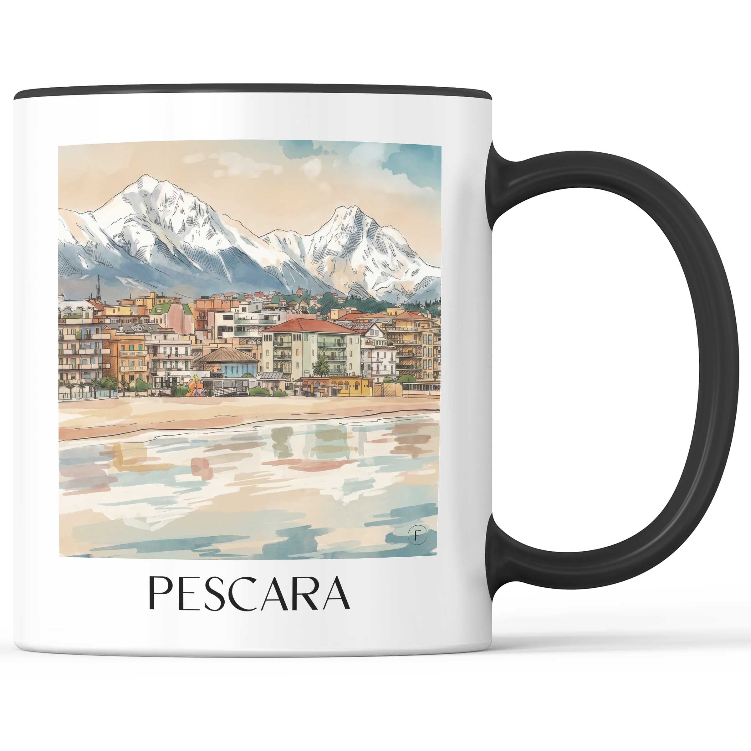 pescara-abruzzen-italien-kaffeebecher-aquarell