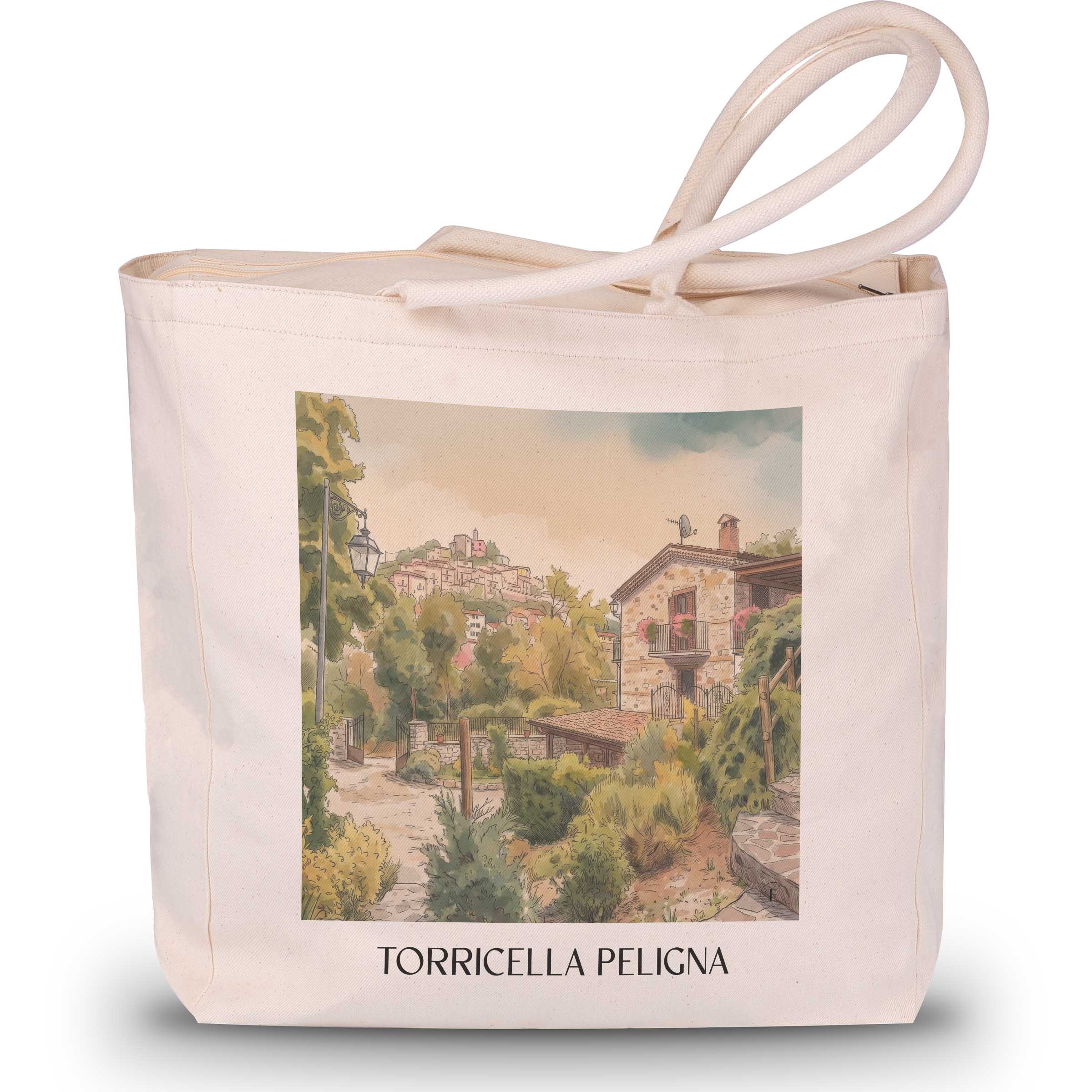 torricella-peligna-abruzzen-italien-einkaufstasche-aquarell