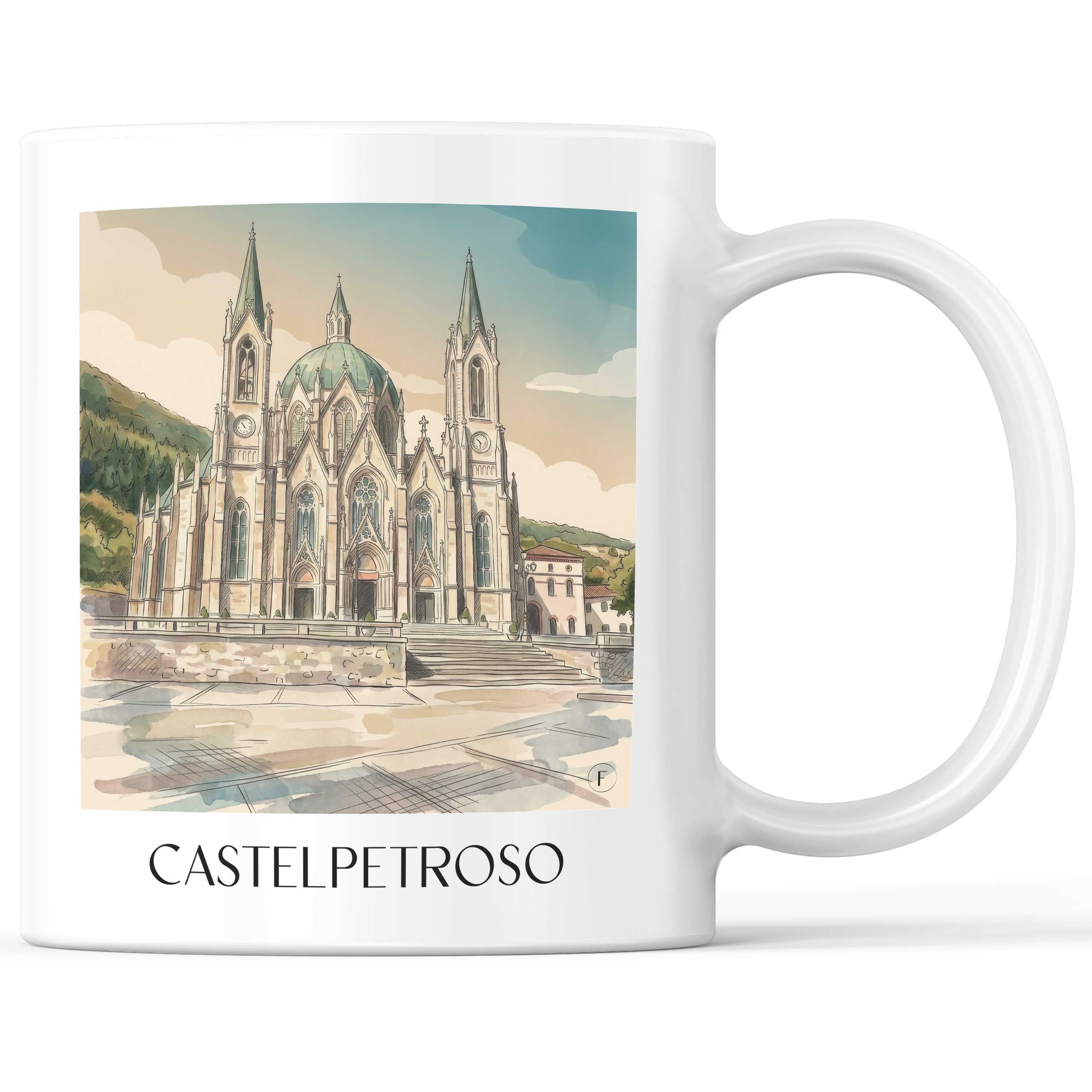 castelpetroso-molise-italien-kaffeebecher-aquarell