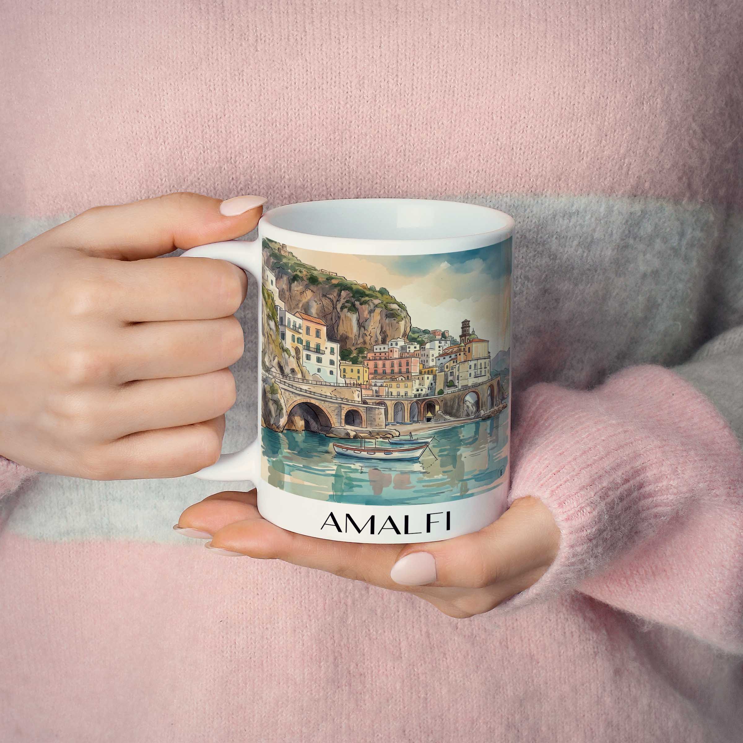 amalfi-kampanien-italien-kaffeebecher-aquarell