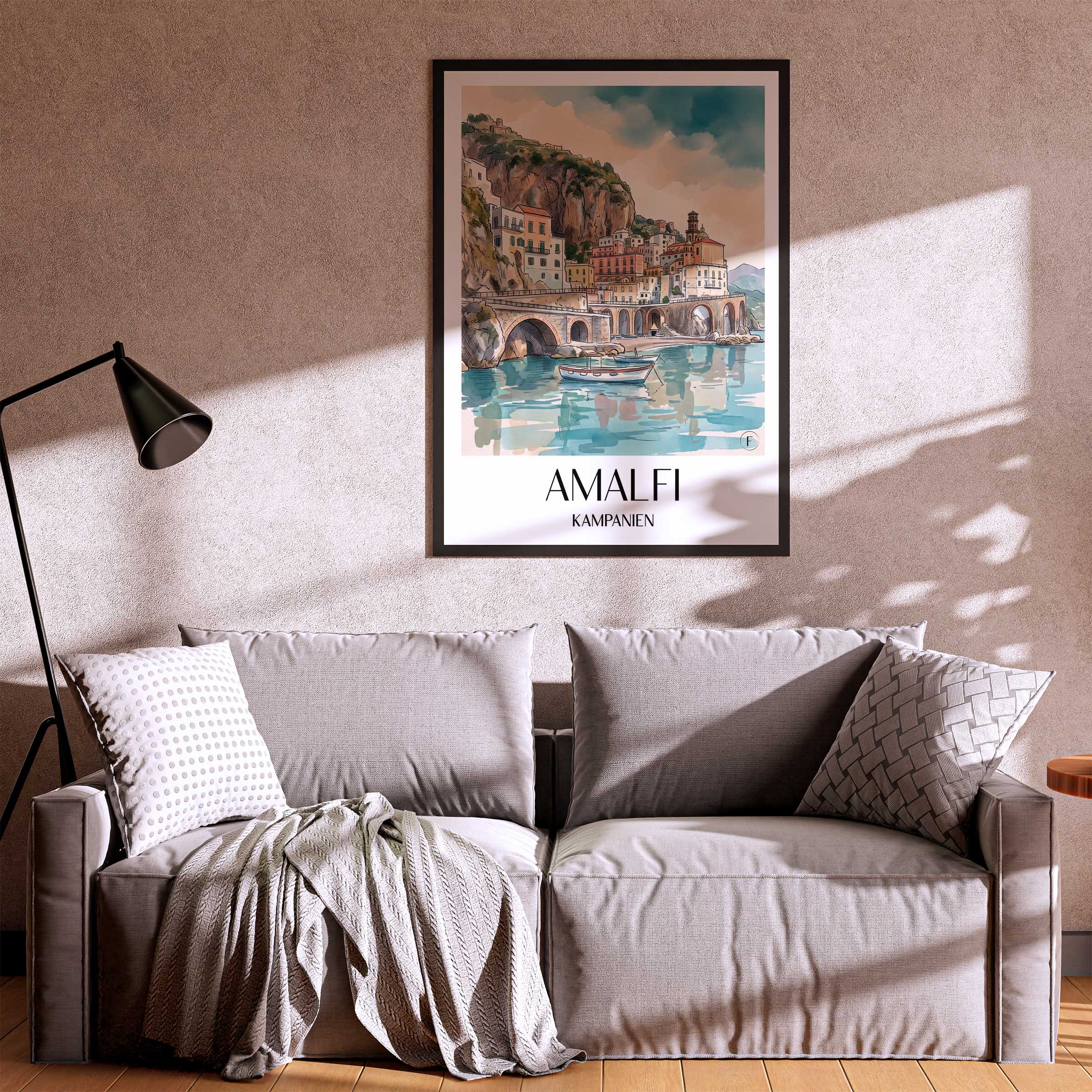 amalfi-kampanien-italien-poster-aquarell