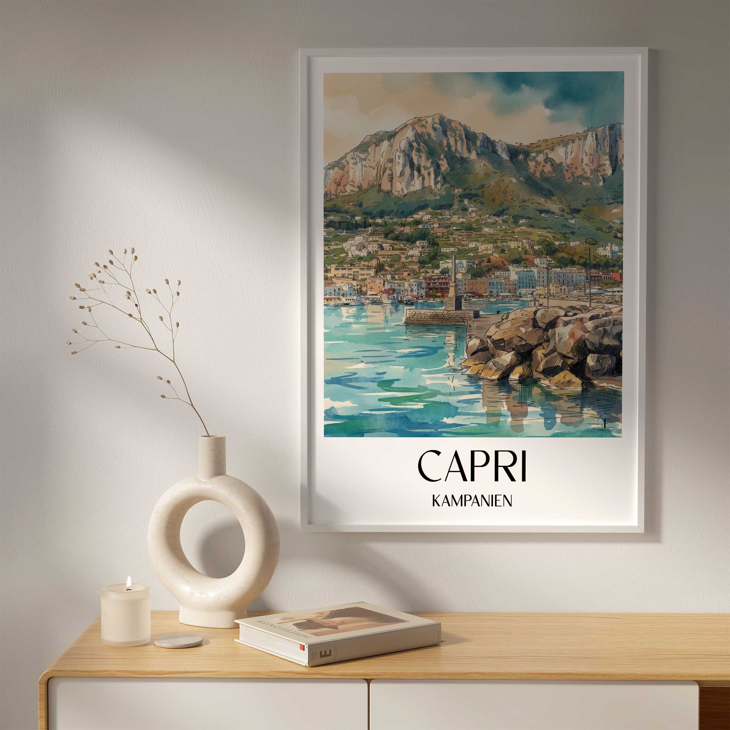 capri-kampanien-italien-poster-aquarell
