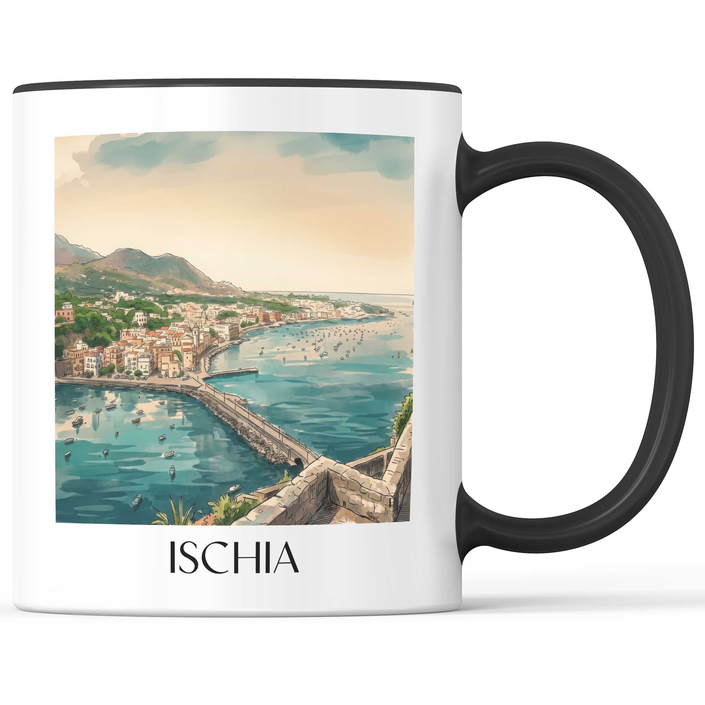 ischia-kampanien-italien-kaffeebecher-aquarell