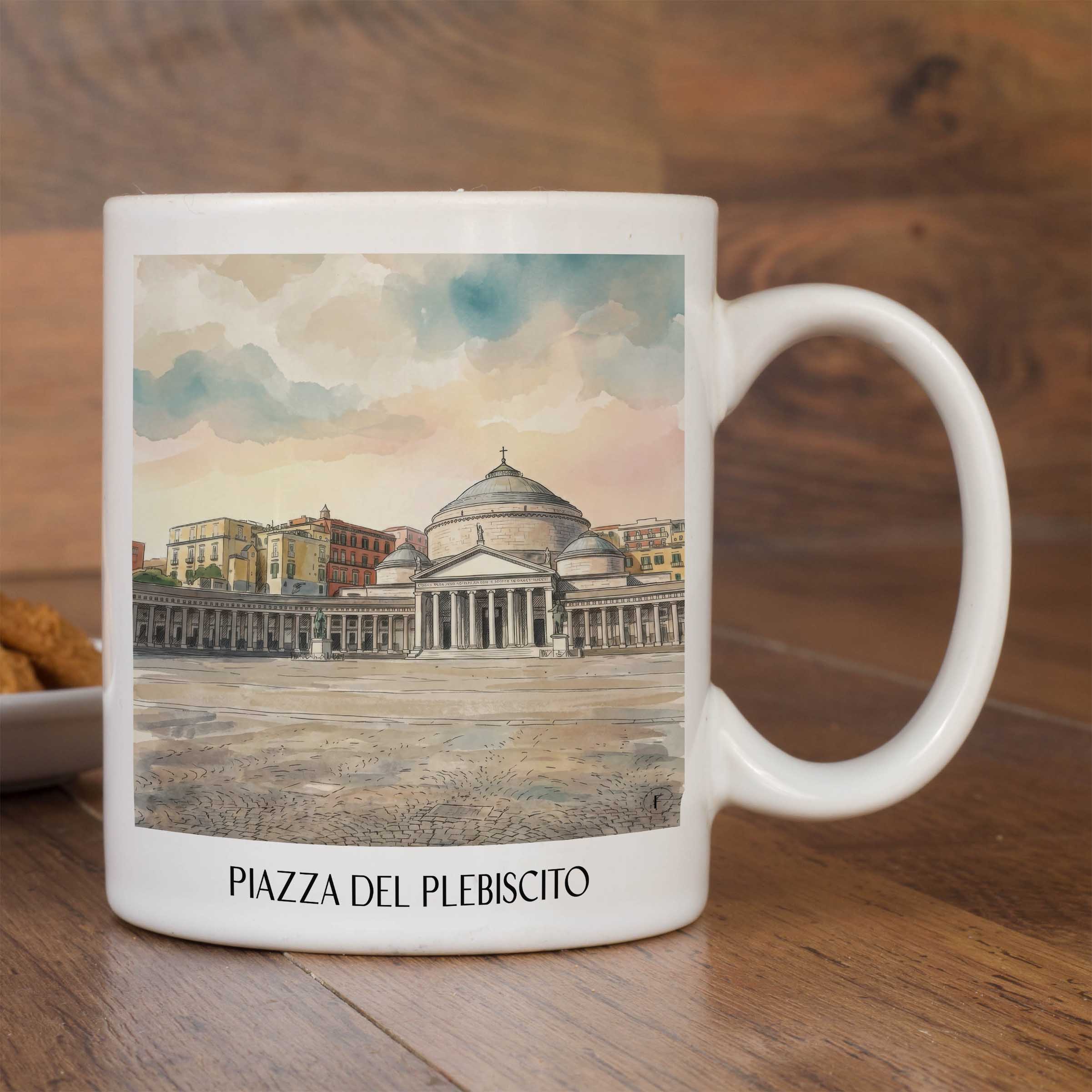 piazza-del-plebiscito-neapel-italien-kaffeebecher-aquarell