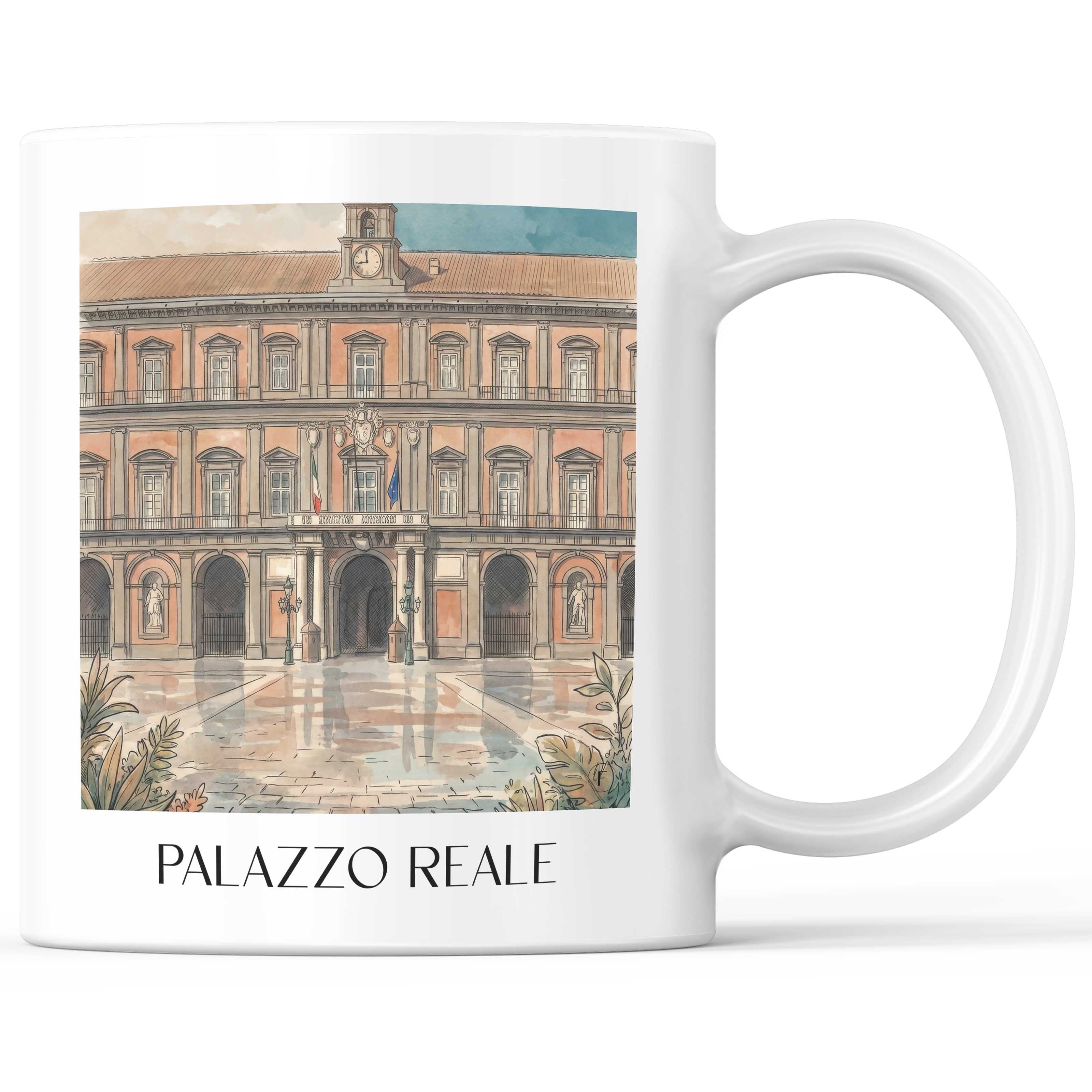 palazzo-reale-neapel-italien-kaffeebecher-aquarell