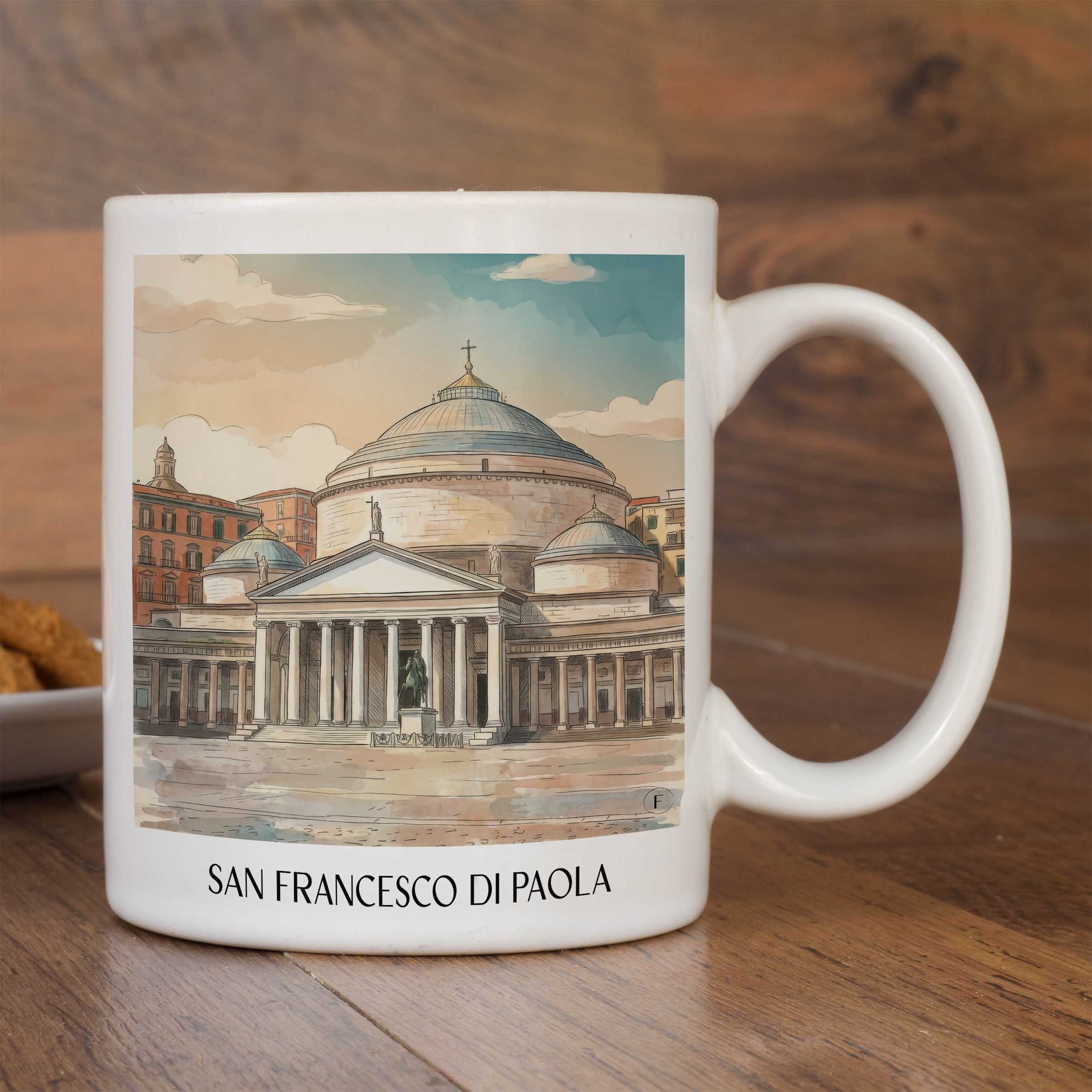 san-francesco-di-paola-neapel-italien-kaffeebecher-aquarell